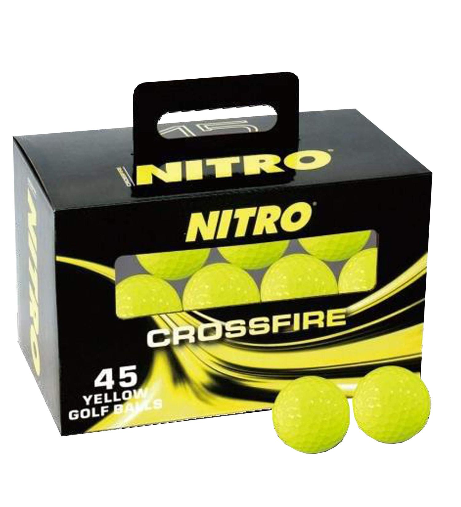 Nitro Crossfire 45 Ball Pack - Yellow