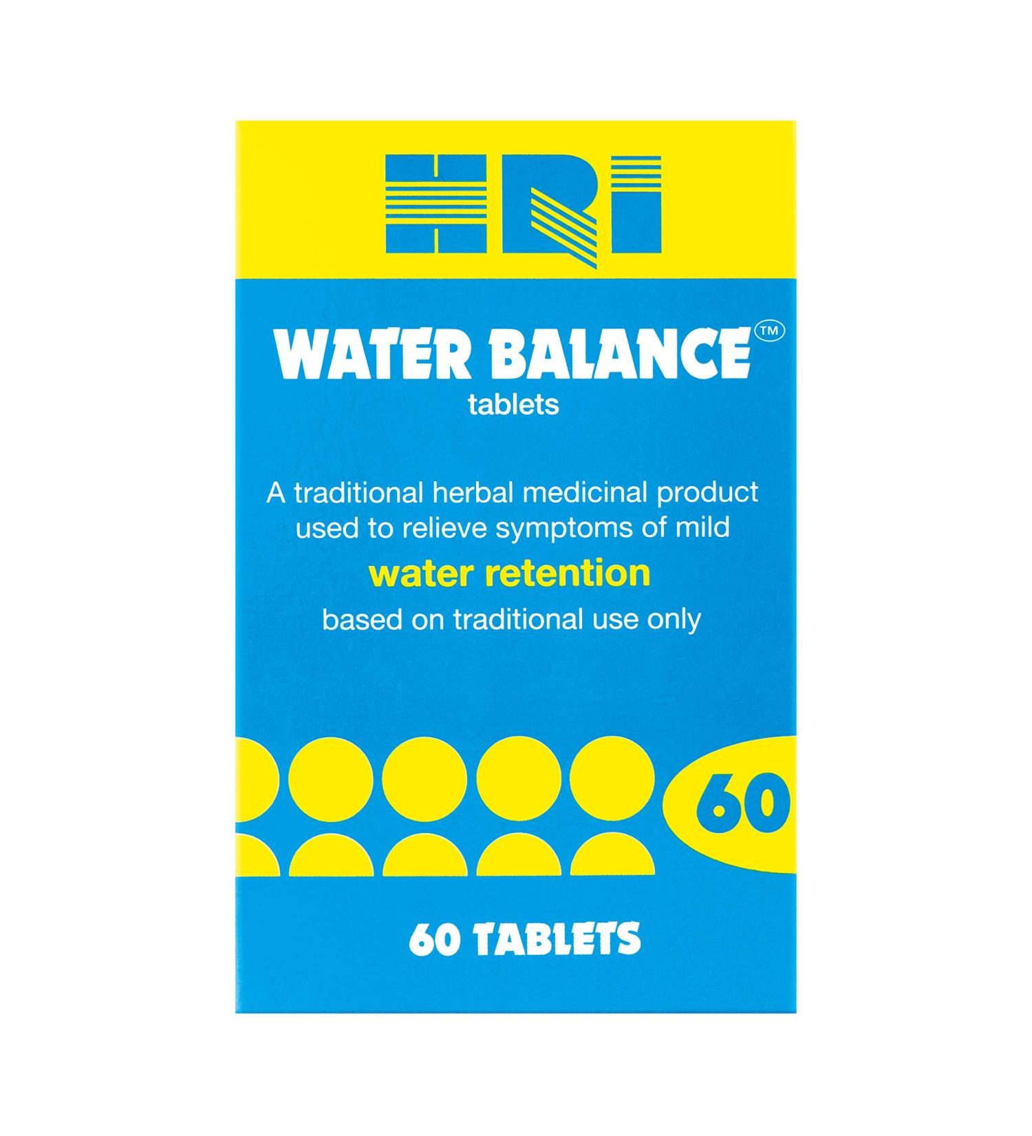 HRI Water Balance 60 Tablets - Optimal Hydration Support - Buy Online on GoSupps.com