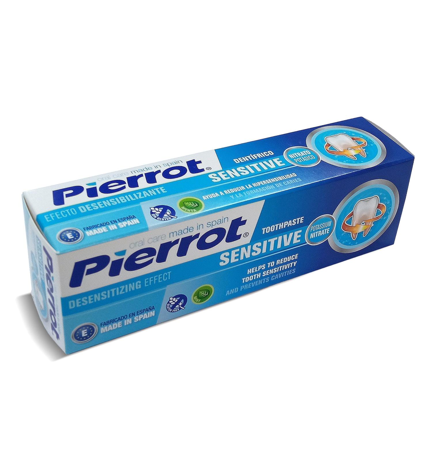 Dentifrico Pierrot Sensitive Dientes. 75ml - Buy Online on GoSupps.com