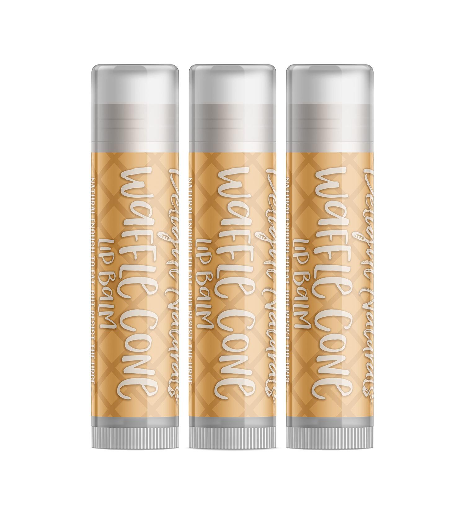 Waffle Cone Lip Balm - Set of Three