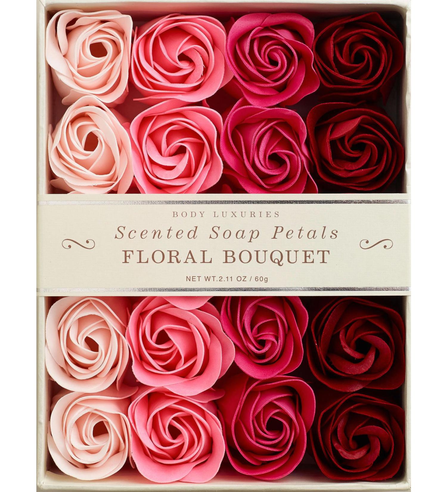 Floral Rose Petal Soaps