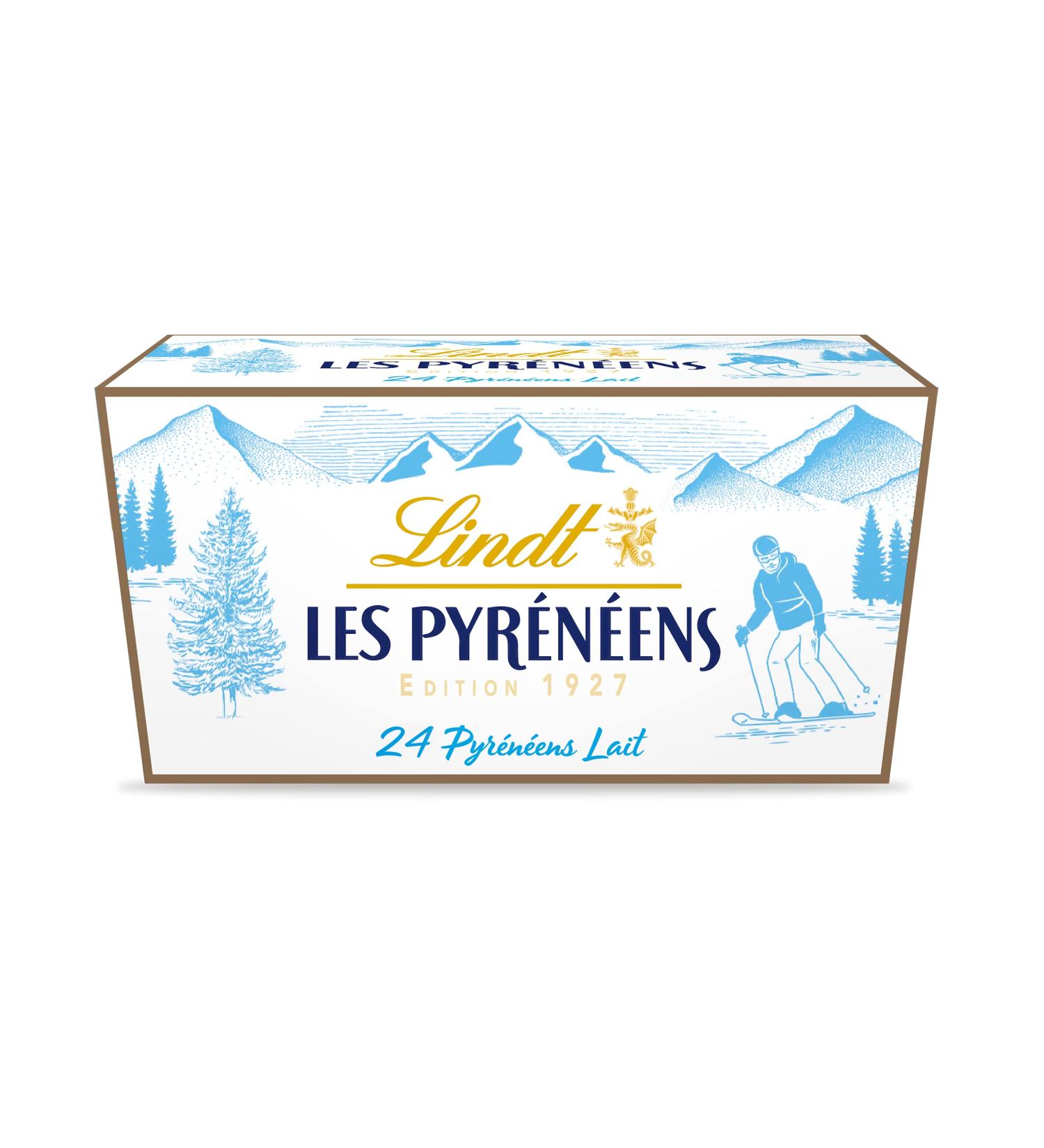 Lindt & Sprüngli - Vintage Pyreneen Ballotin Drink - Milk and Dark Chocolate - Christmas Chocolate - 175g