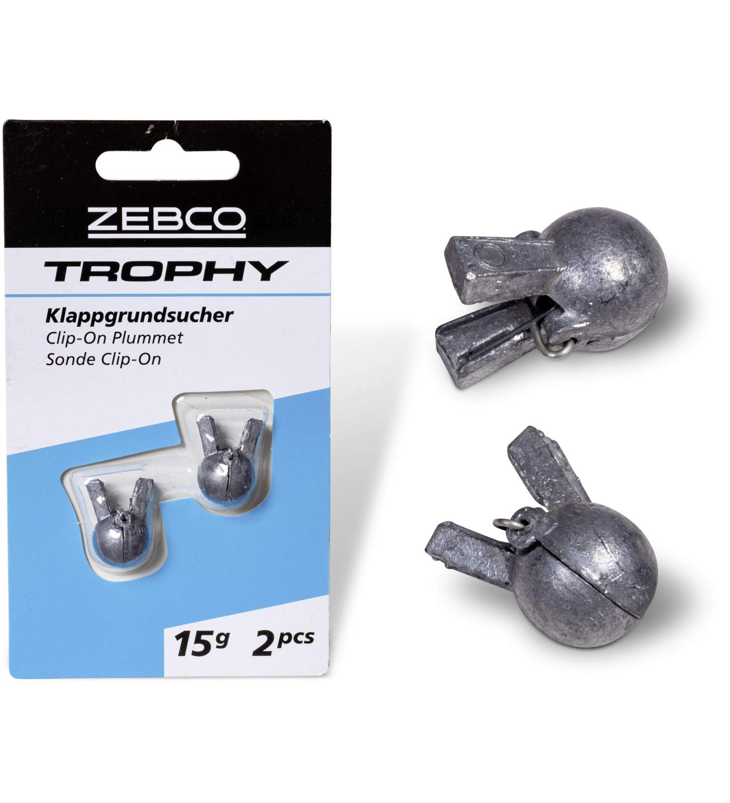 Zebco Quality Trophy Folding Bottom Finder Fishing Lead Lead Bottom Lead Fishing Accessories Various 15 g