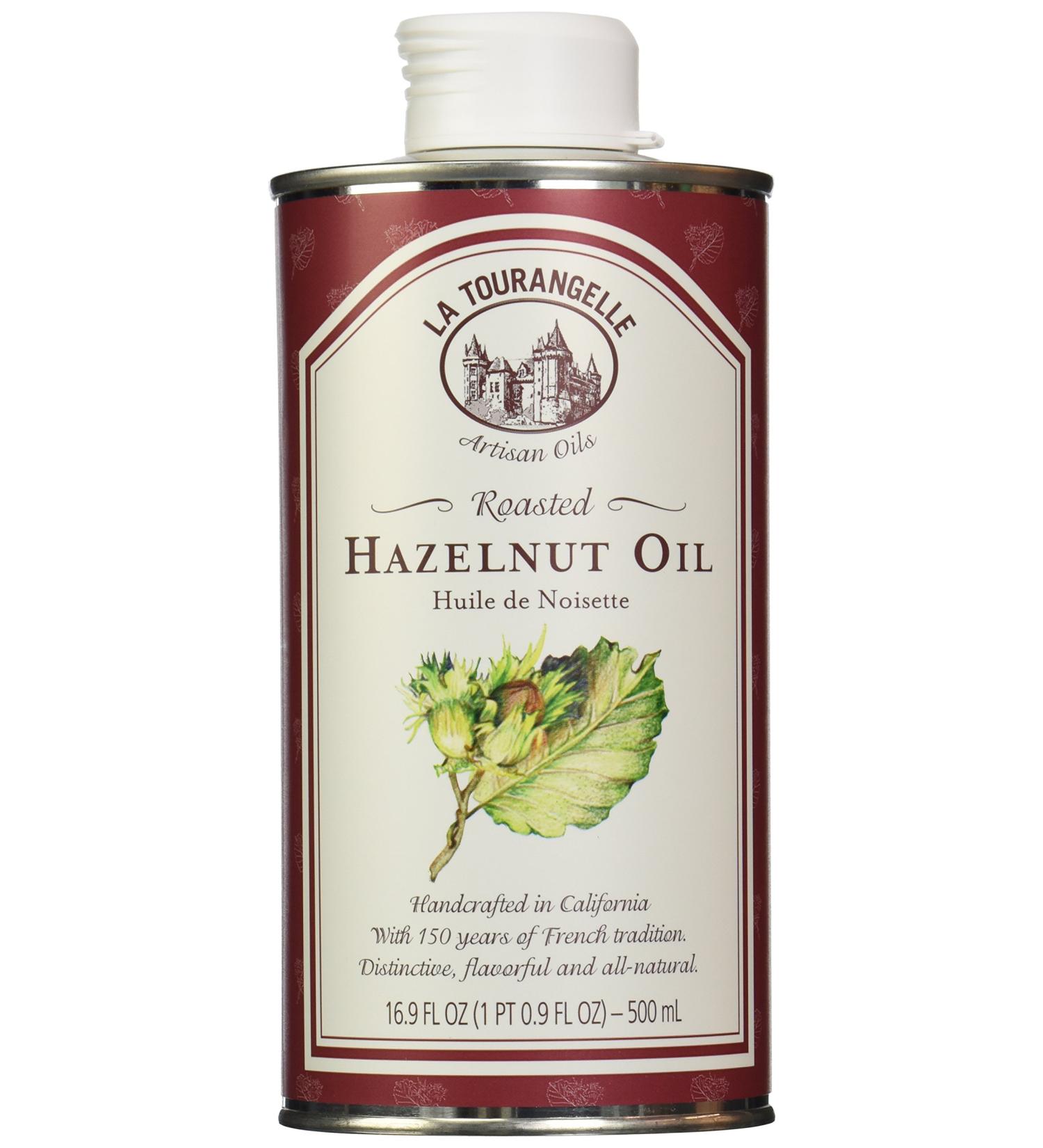 La Tourangelle Roasted Hazelnut Oil 16.9 oz - Premium Quality, Versatile Cooking Oil - Buy Online on GoSupps.com