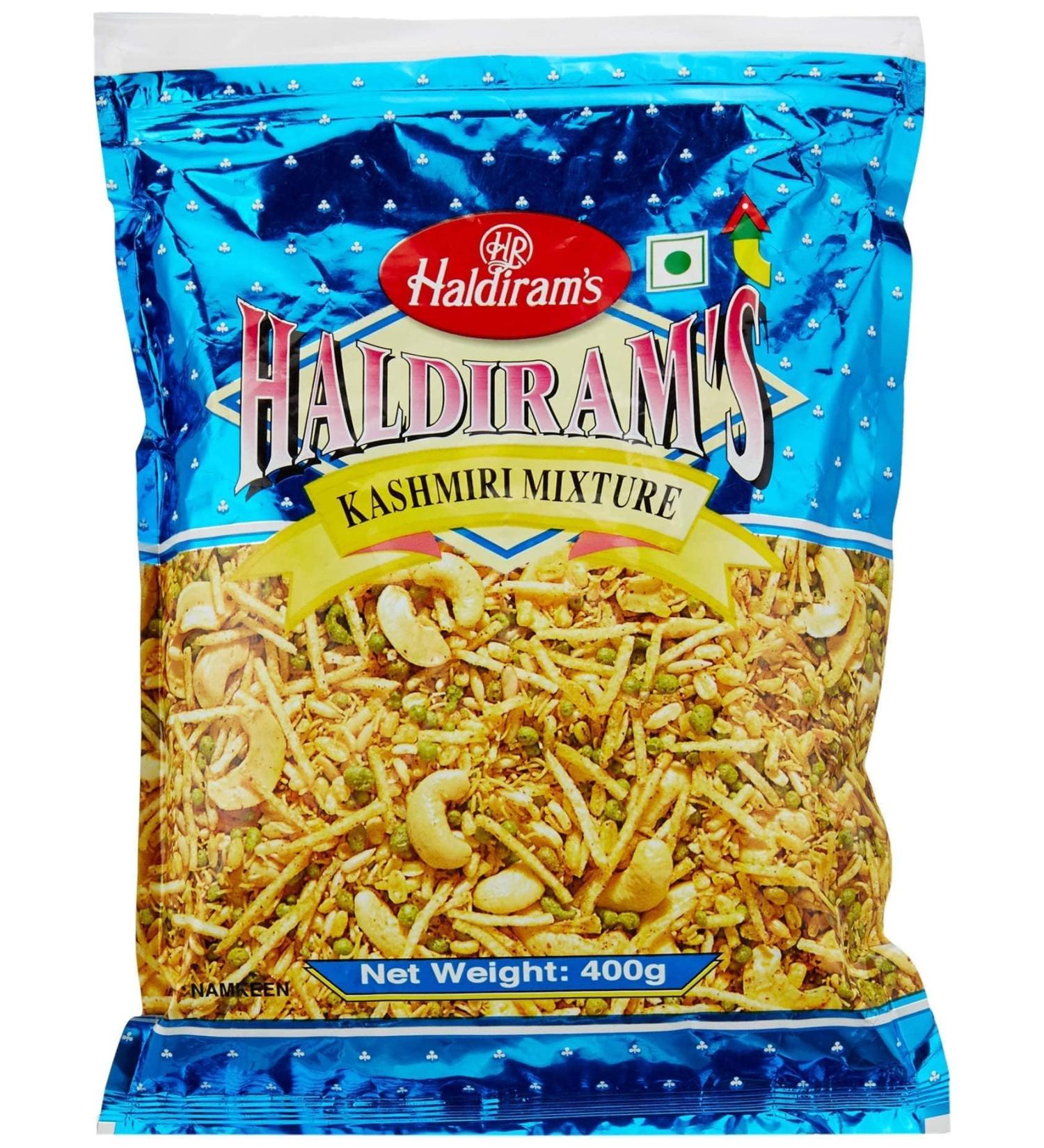 Haldirams Kashmiri Mixture - 14.12 Ounce | Authentic Indian Snack | Worldwide Shipping - Buy Online on GoSupps.com