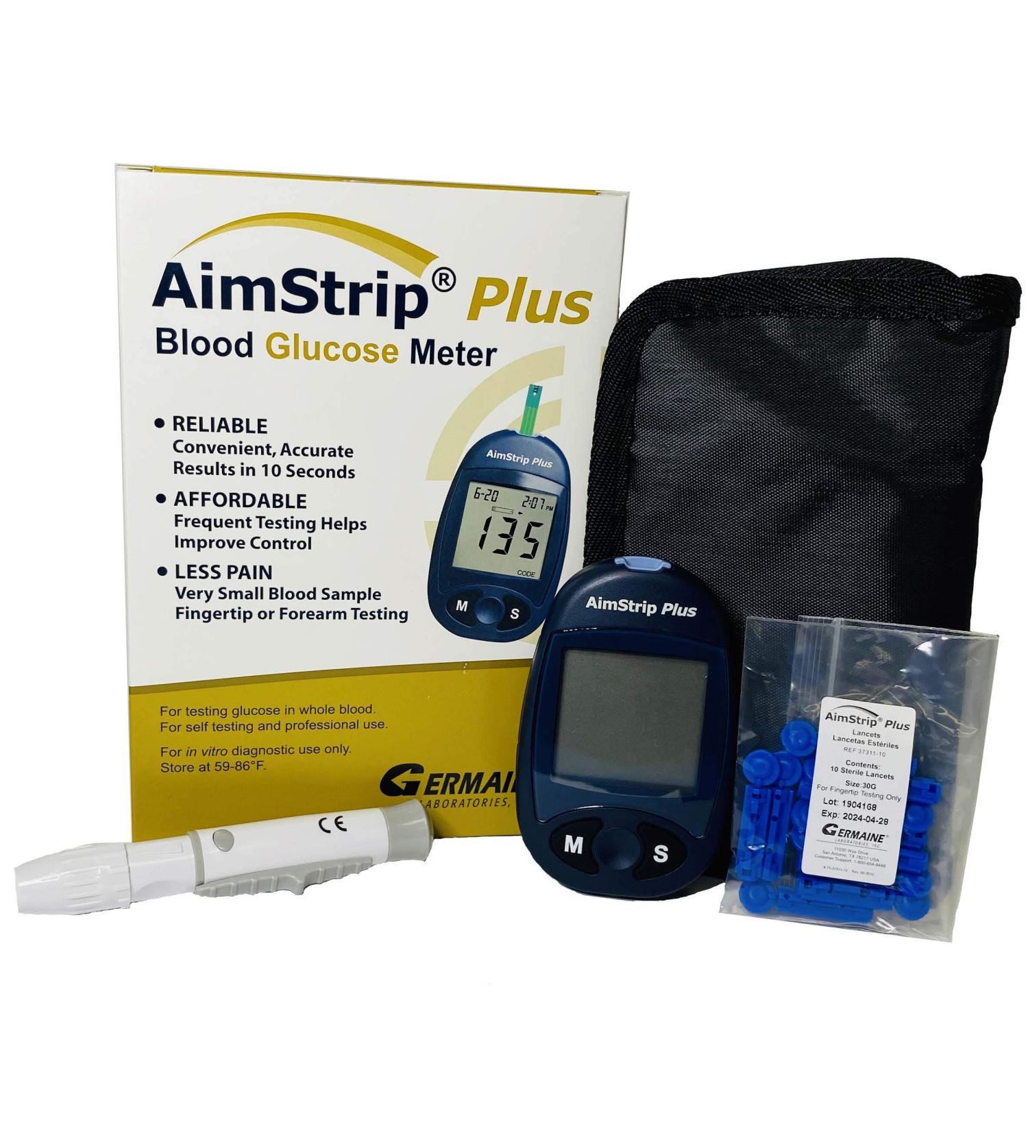 AimStrip 37321 Plus Blood Glucose Meter