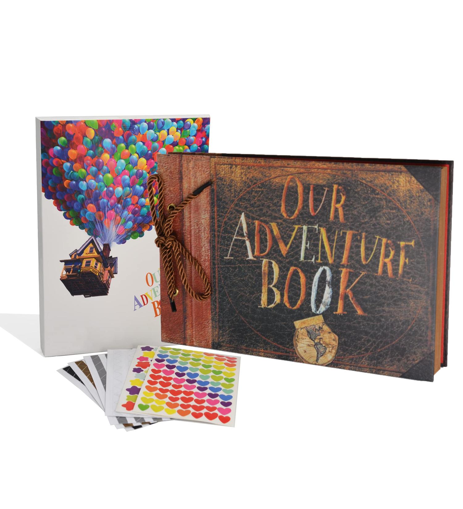 Our Adventure Book: Movie Up Travel Scrapbook - Perfect for Anniversary, Wedding, and Travel Memories - Buy Online on GoSupps.com