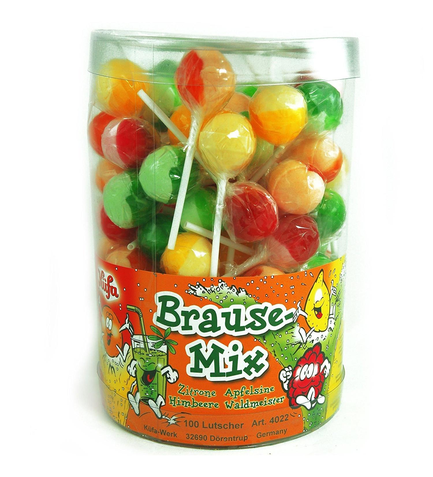 K fa-Werk GmbH and Co. KG Brause Mix Lollipops 100 pieces