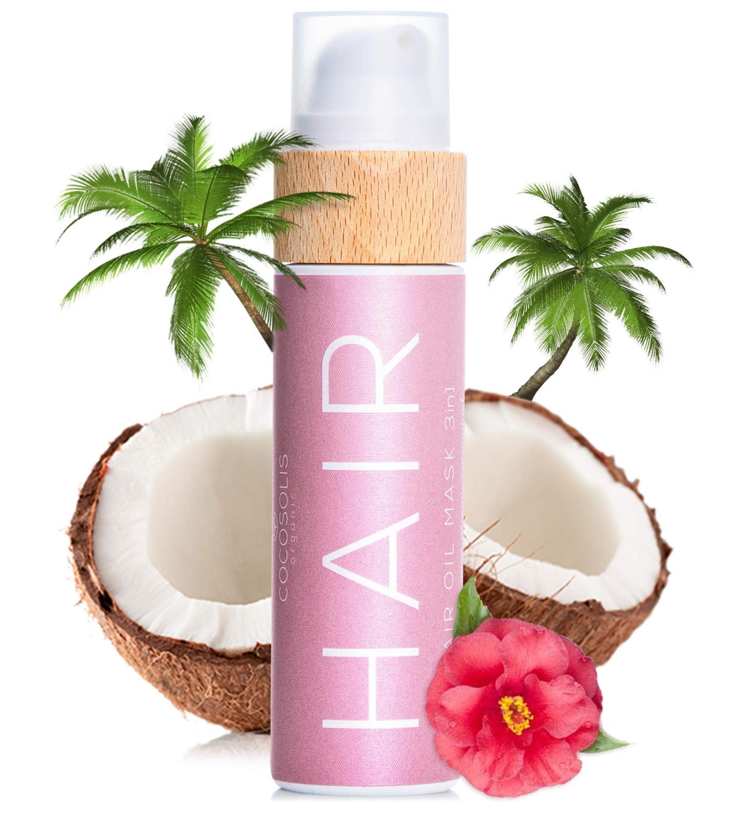 COCOSOLIS Hair Oil Mask 3in1 - Repairs, Softens, and Stimulates Growth | Prevents Breakage, Split Ends, and Sun Damage - Buy Online on GoSupps.com