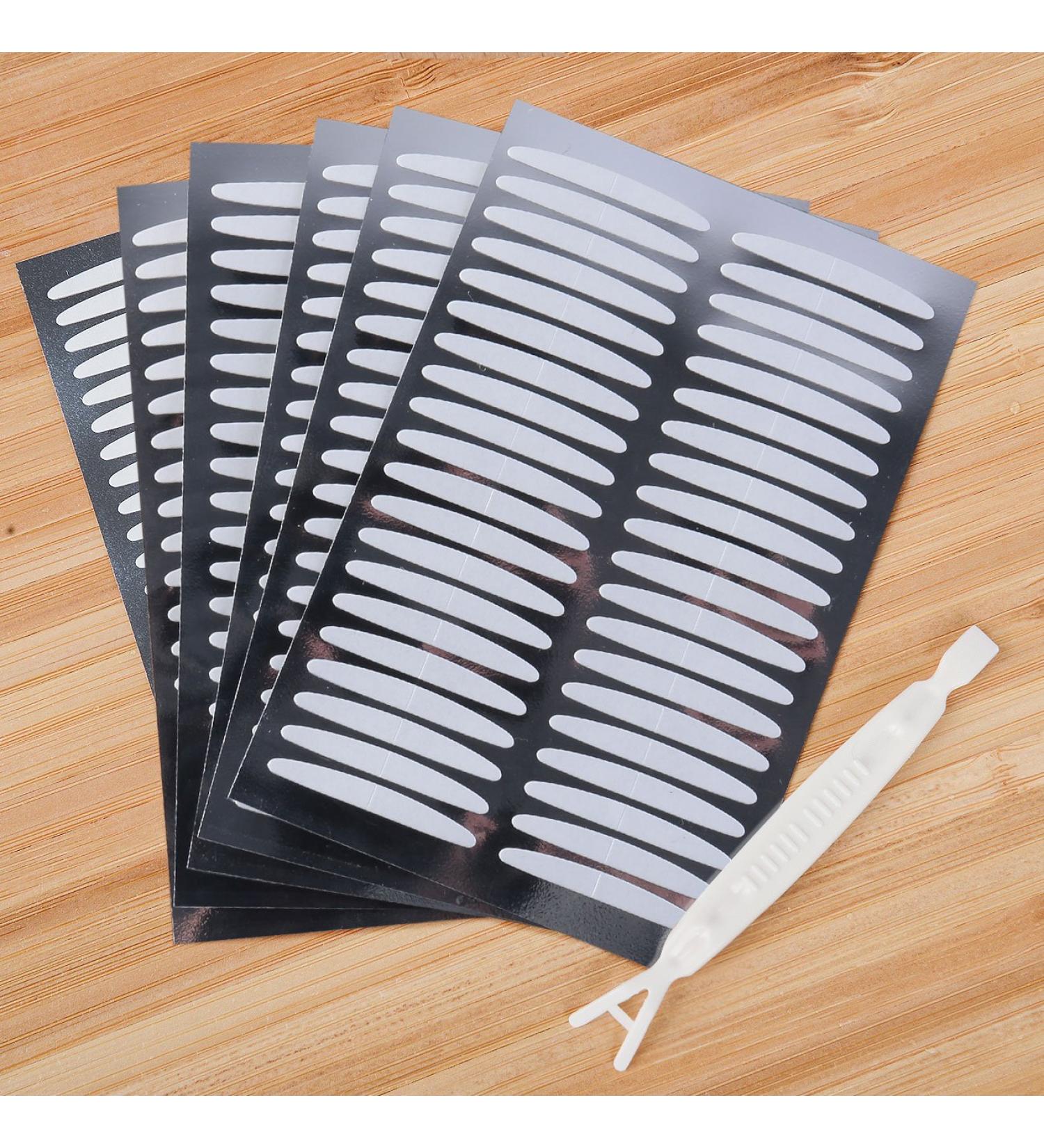 Both Sides Sticky Ultra Invisible Double Eyelid Tape Stickers Instant Eyelid Lift Without Surgery Medical Grade Latex Perfect for Heavy Saggy Hooded Droopy Uneven Mono-eyelids (80 Pairs) - Buy Online on GoSupps.com