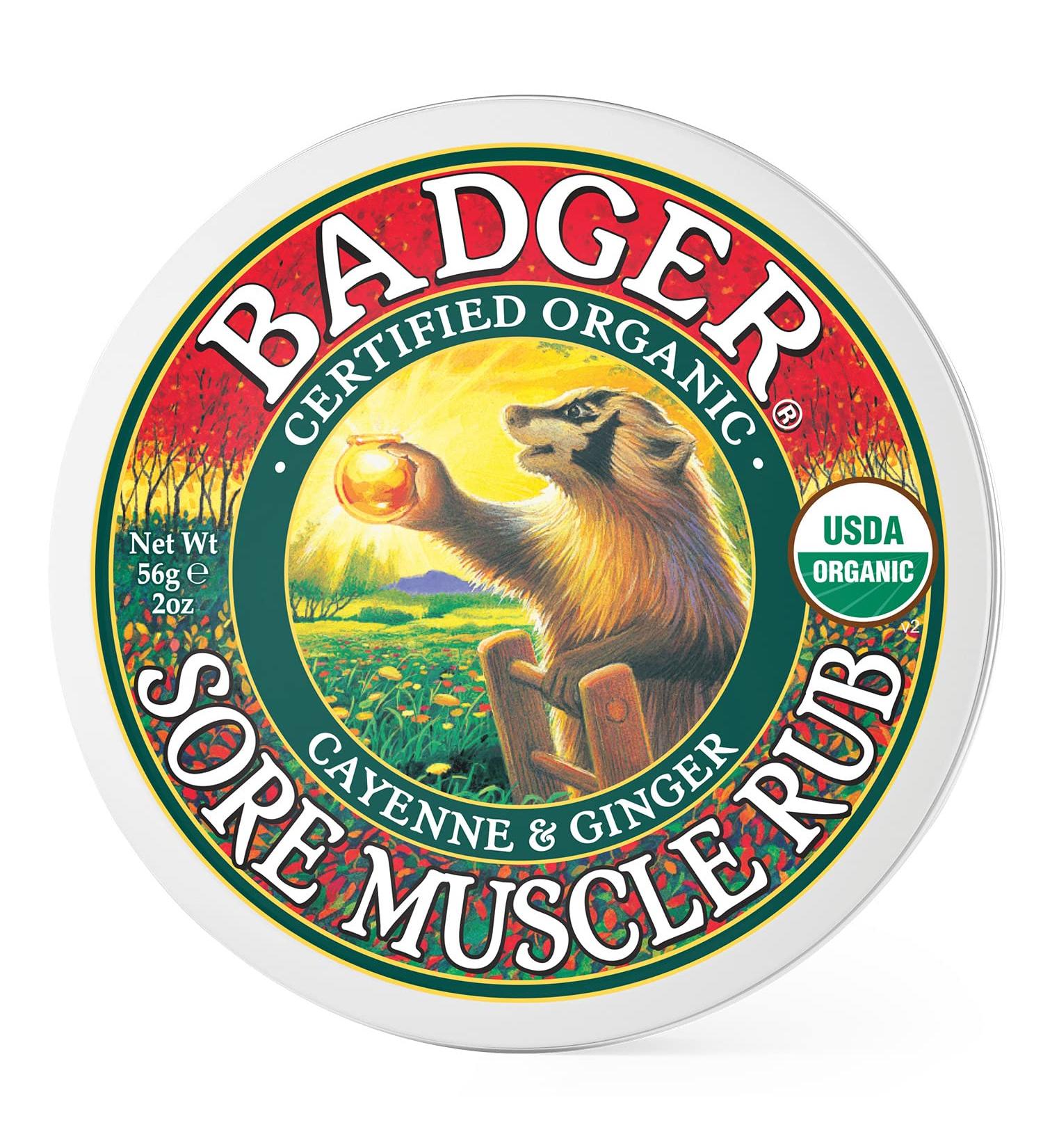 Sore Muscle Relief Balm 2 oz - Organic Cayenne Pepper & Ginger Warming Rub - Buy Online on GoSupps.com
