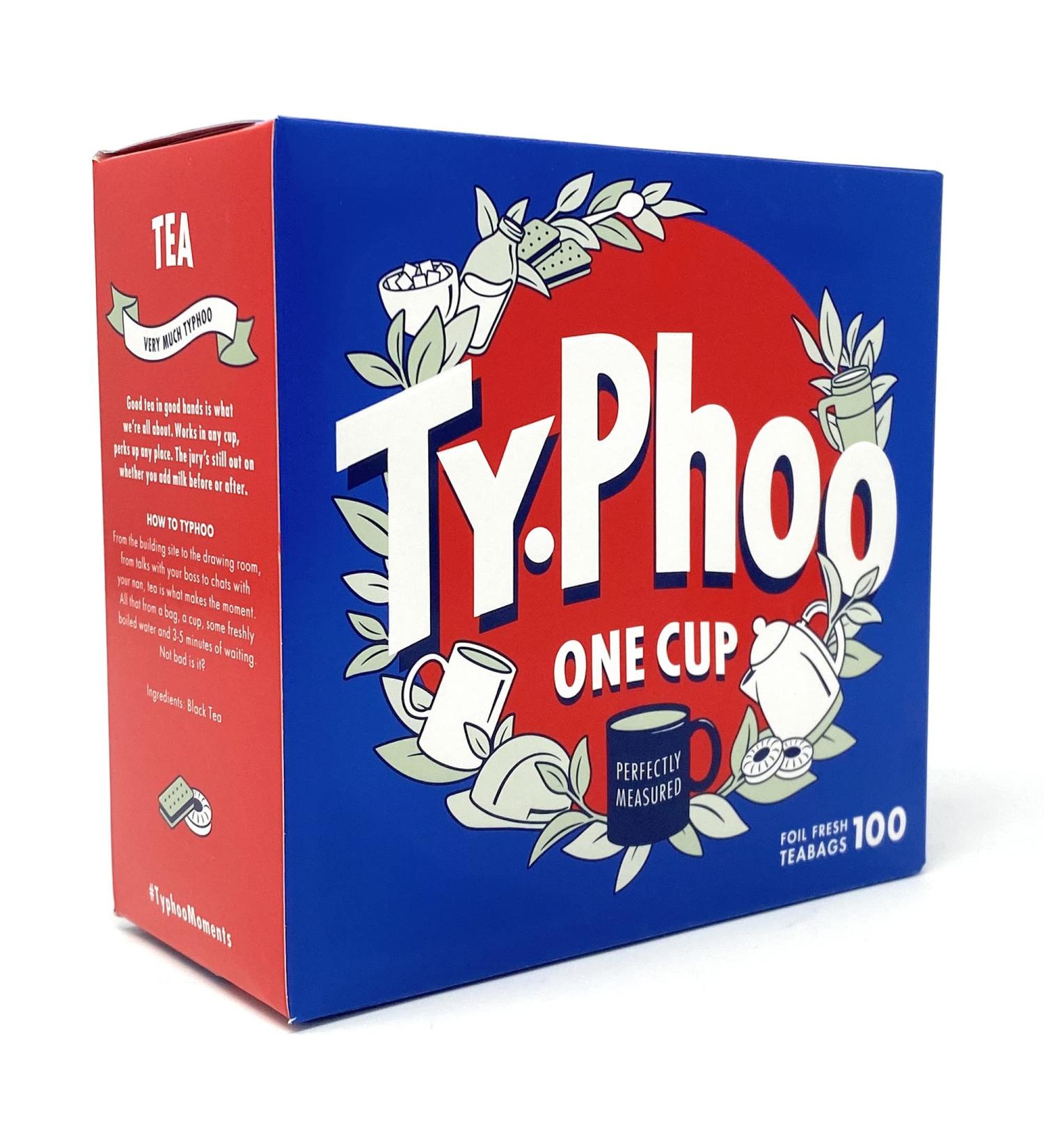 6 TY-PHOO ONE Cup 100 Tea Bags - Buy Online on GoSupps.com