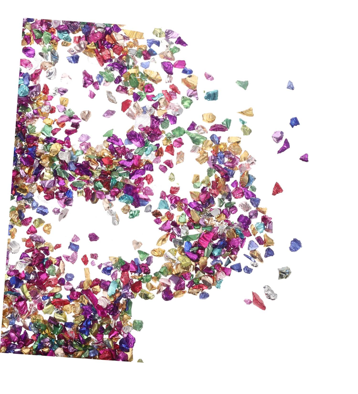 minkissy 1 Glass Chip 3D Nail Charms Colorful Rhinestones Glass Nail DIY Epoxy Fillers Nail Crushed Glass Vintage Vase Irregular Glass Charms Flower Vases Bulk Bottle Jewelry Drill Filling 0.5X0.3cm Colorful - Buy Online on GoSupps.com