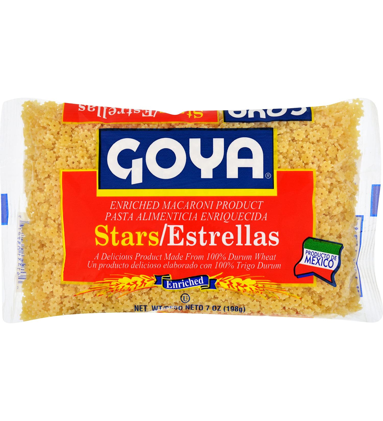 Goya Foods Estrellas Pasta 7oz (Pack of 20) - Authentic Spanish Stars Pasta - Buy Online on GoSupps.com