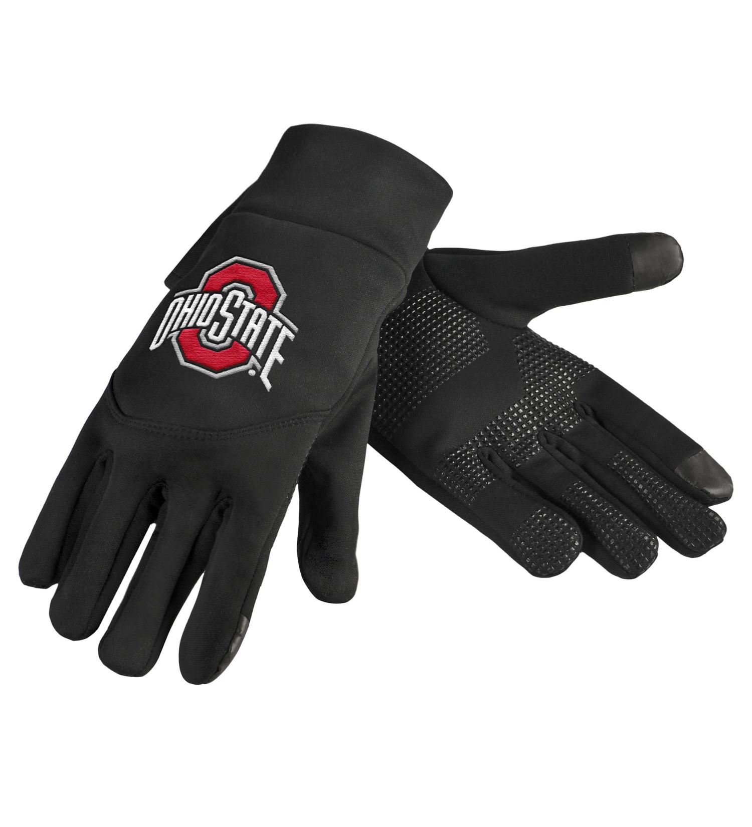 FOCO GLVNH14TXT NCAA Ohio State Buckeyes Unisex High End Neoprene Gloveshigh End Neoprene Gloves, One Size, Team Color