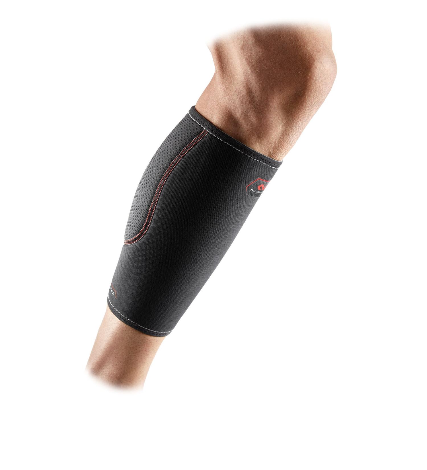 Mcdavid Calf Compression Sleeve | Medium Black | Injury Recovery & Prevention Aid for Calf Strains, Shin Splints, Varicose Veins | Men & Women - Buy Online on GoSupps.com