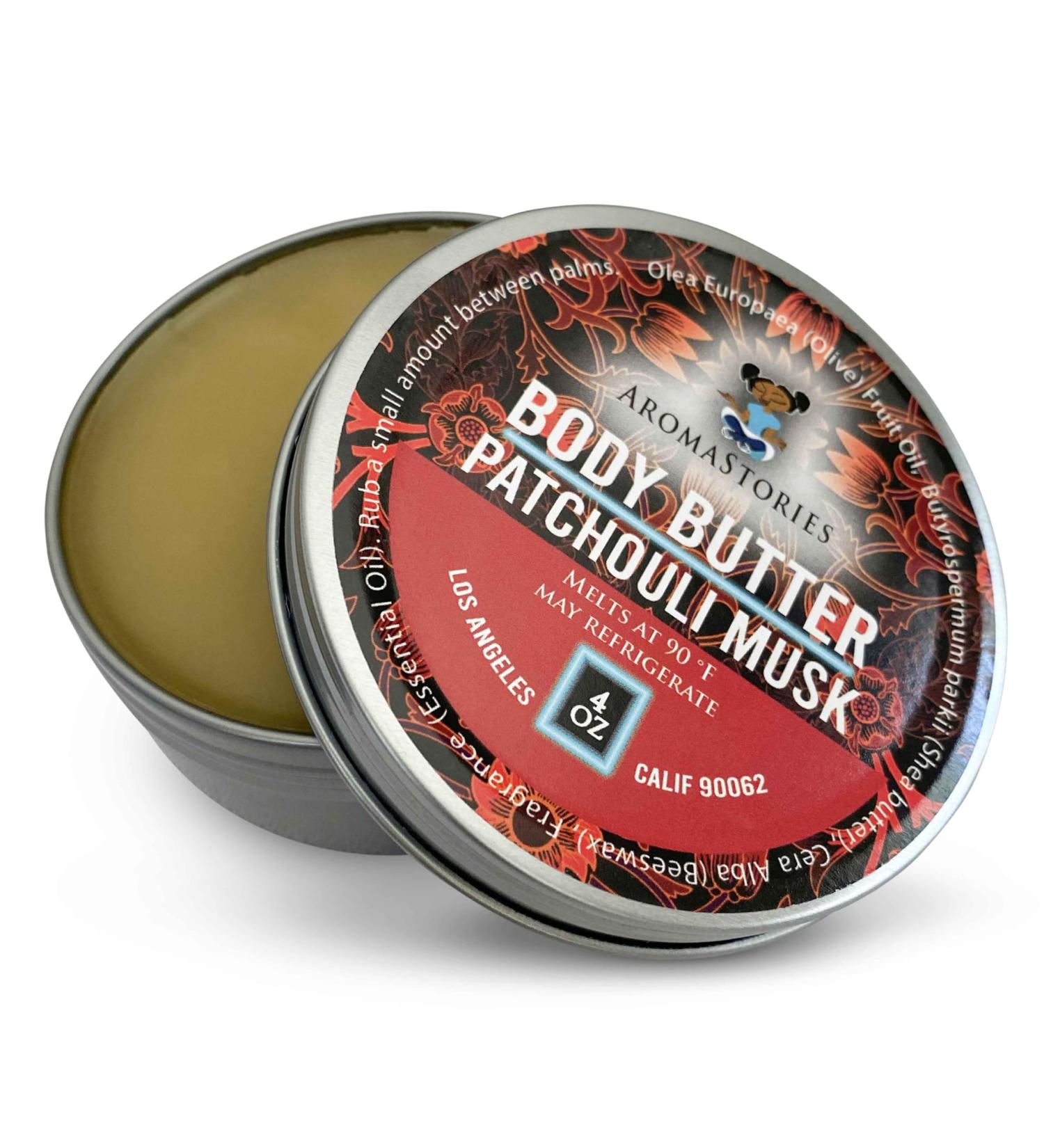 Buy Patchouli Musk Body Butter 4oz | Luxurious & Sensual Skin Salve with Essential Oils | Moisturizer with Shea Olive Oil & Beeswax - International Shipping Available - Buy Online on GoSupps.com