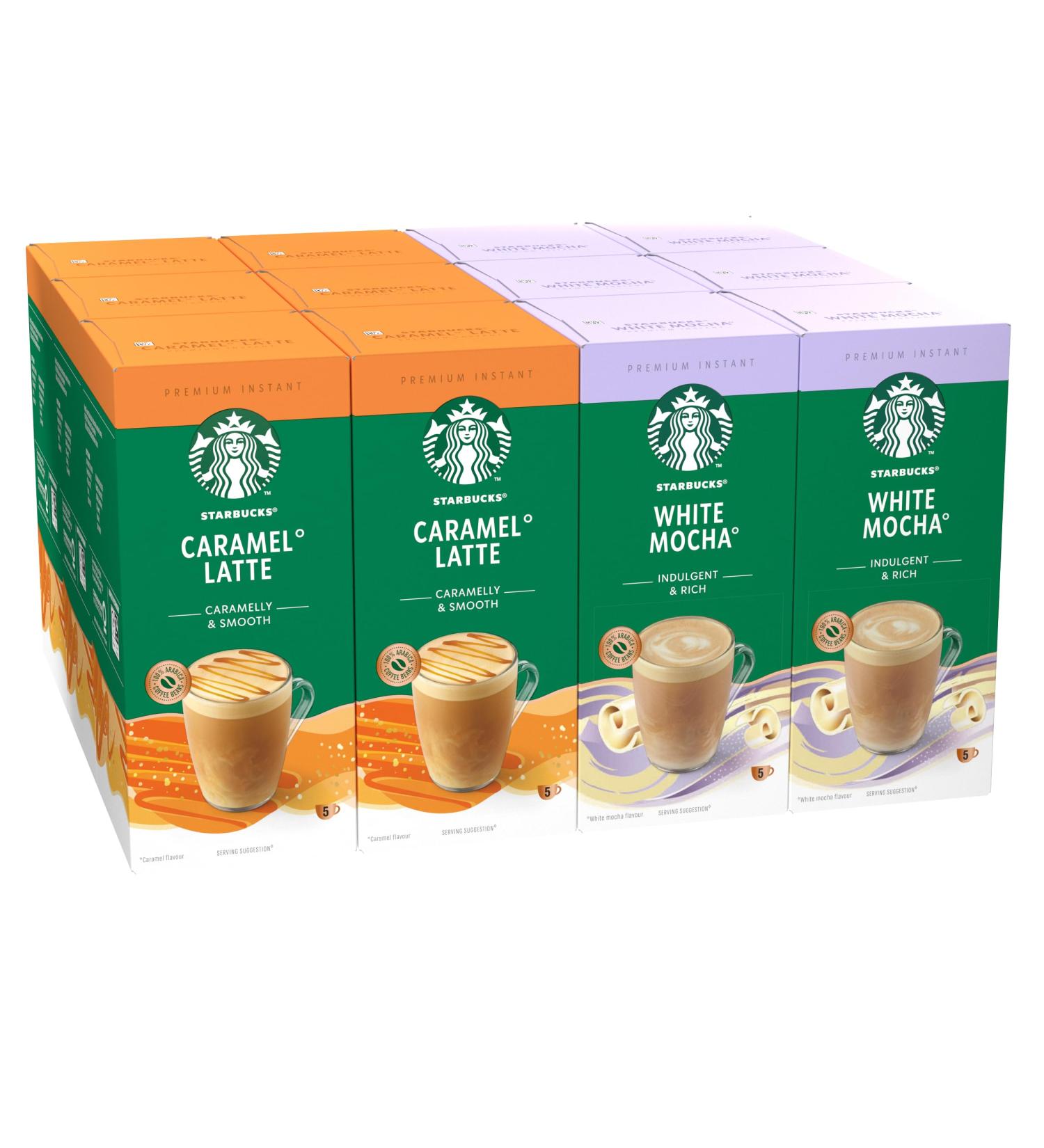 STARBUCKS Pack Vari t Sp cialit s Instantan es Gourmandes 12 x 5 (60 Sachets) - Buy Online on GoSupps.com