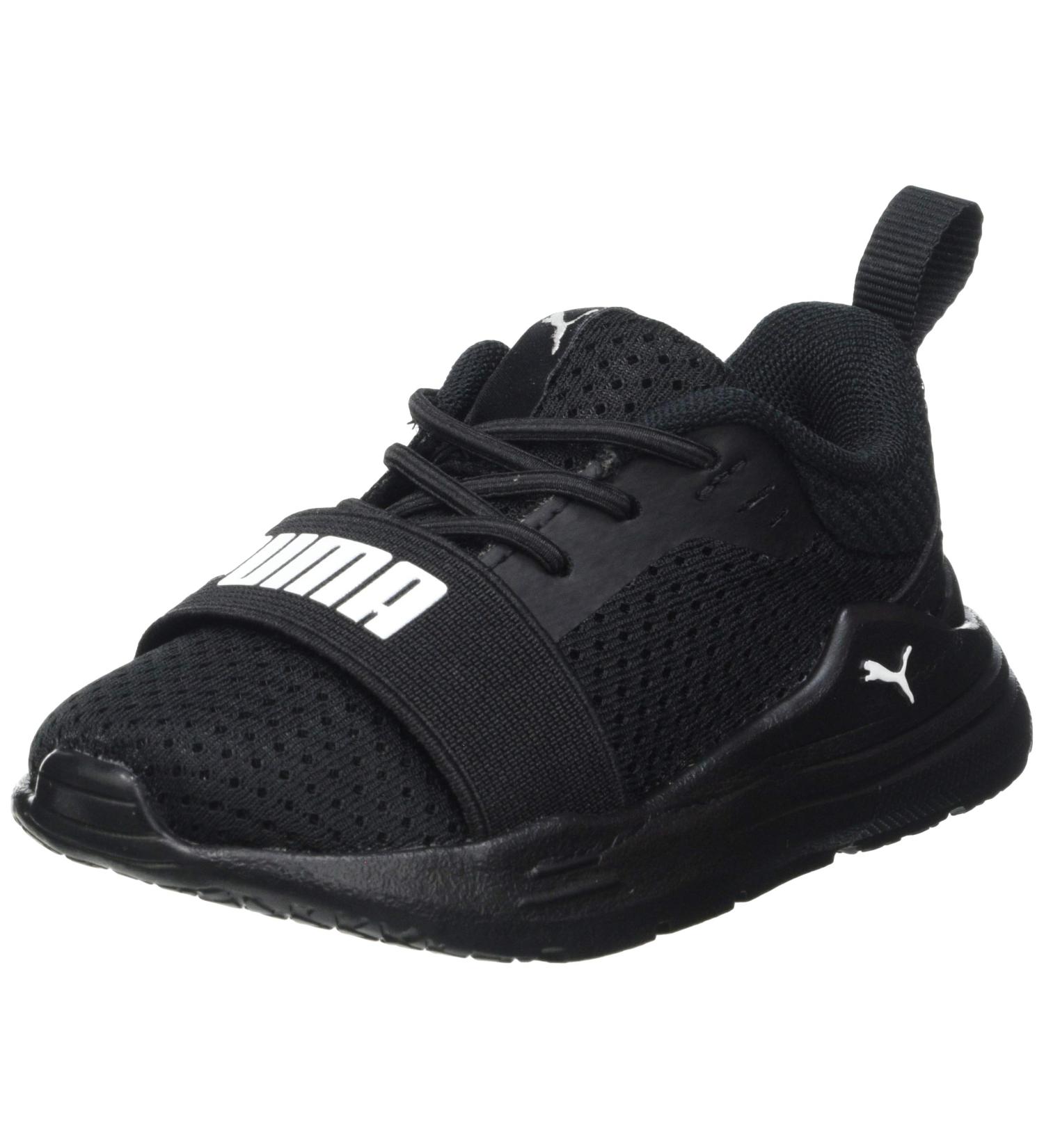 PUMA Unisex Kids Wired Run Ac Inf Sneaker - Child 8.5 UK - Black/White - Buy Online on GoSupps.com