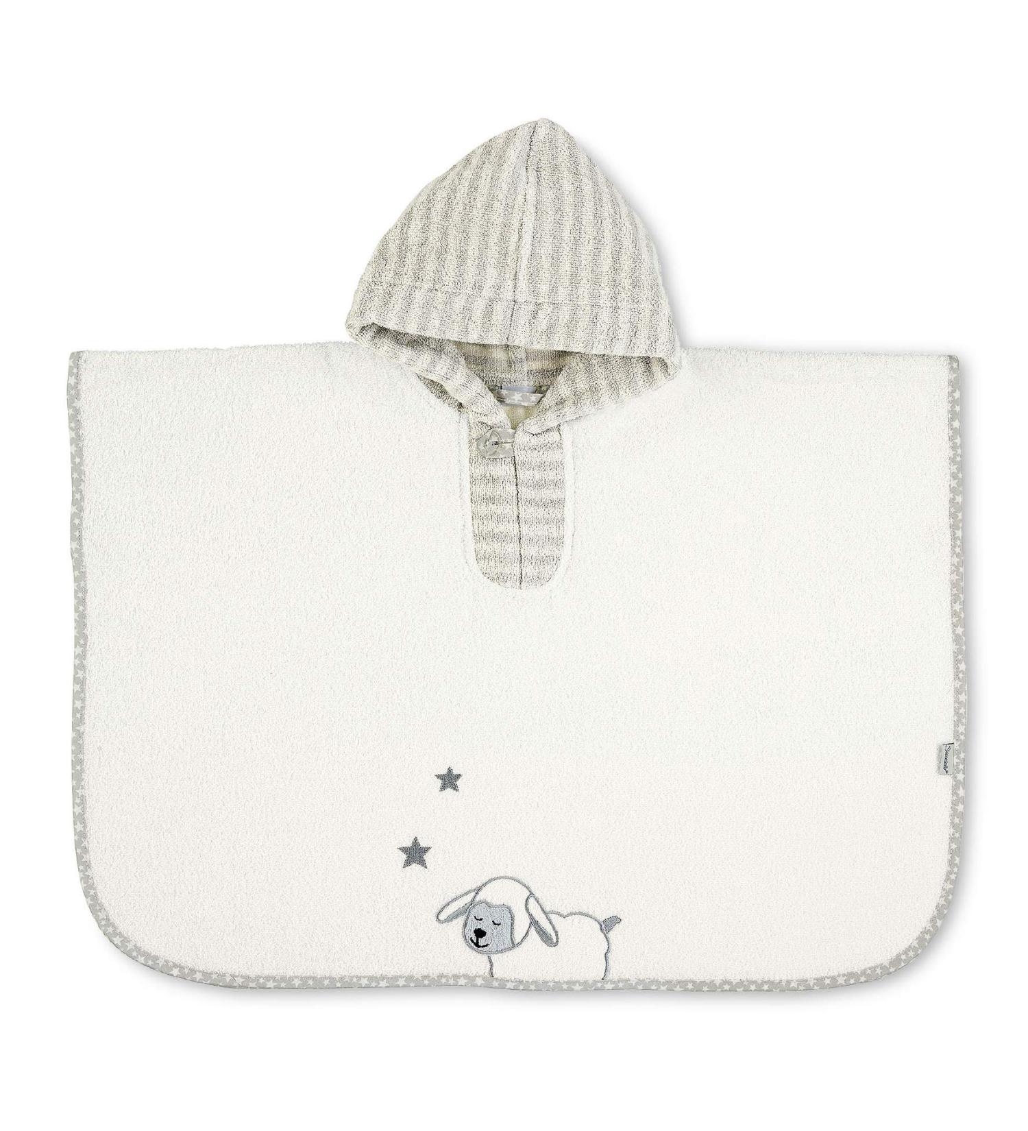Buy Sterntaler Poncho Sheep Stanley - Cozy Hooded Infant Blanket 0 Months+ 70x50 cm Beige (Ecru) - International Shipping Available - Buy Online on GoSupps.com