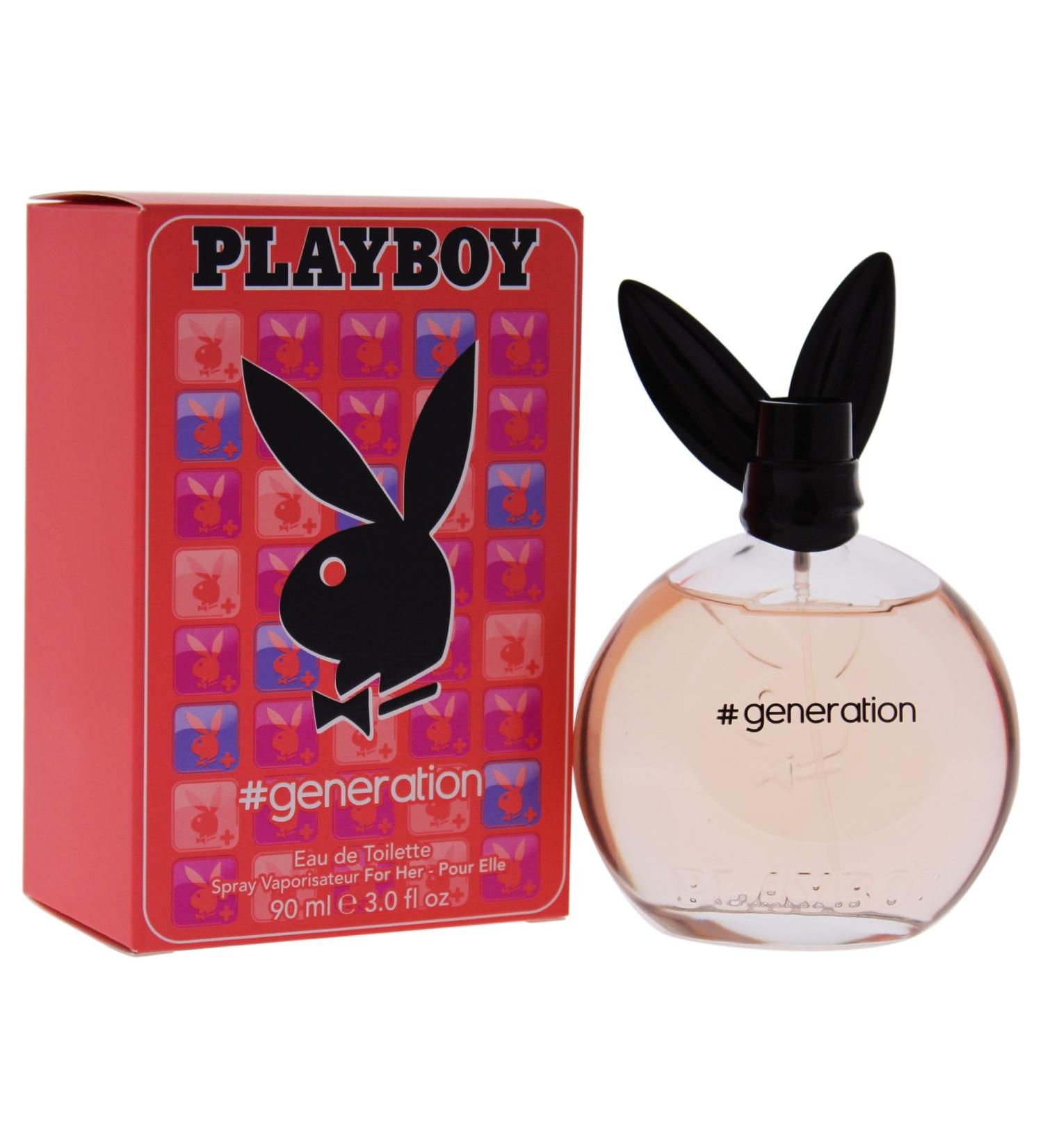 Playboy Generation Eau de Toilette Spray for Women 3 Ounce