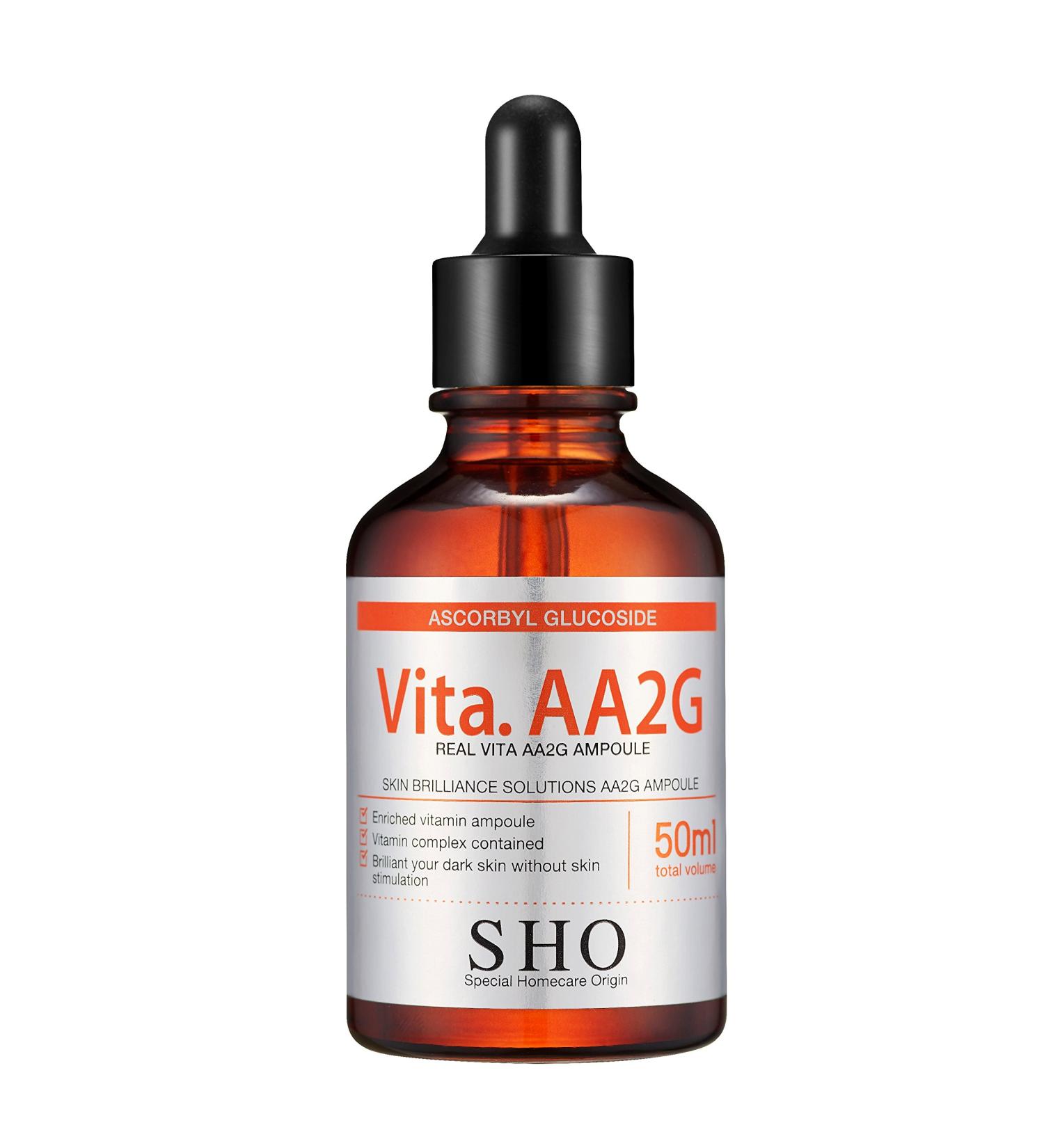 Radiance Boosting Vita AA2G Face Masks with Vitamin C & Brightening Ampoule - 50ml | International Shipping - Buy Online on GoSupps.com