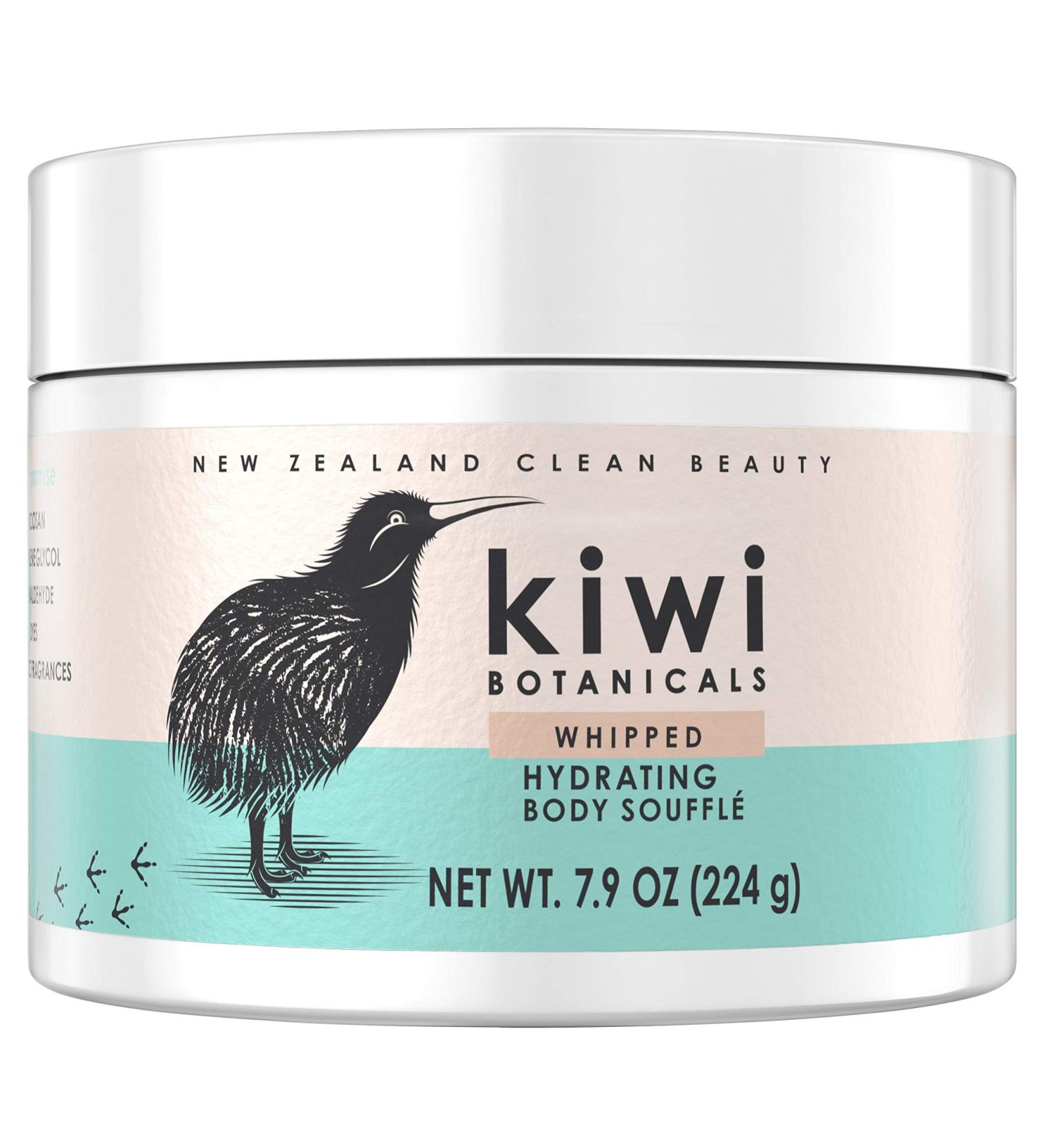 Kiwi Botanicals Hydrating Whipped Body Souffle, Giant Sea Kelp, 7.9 oz