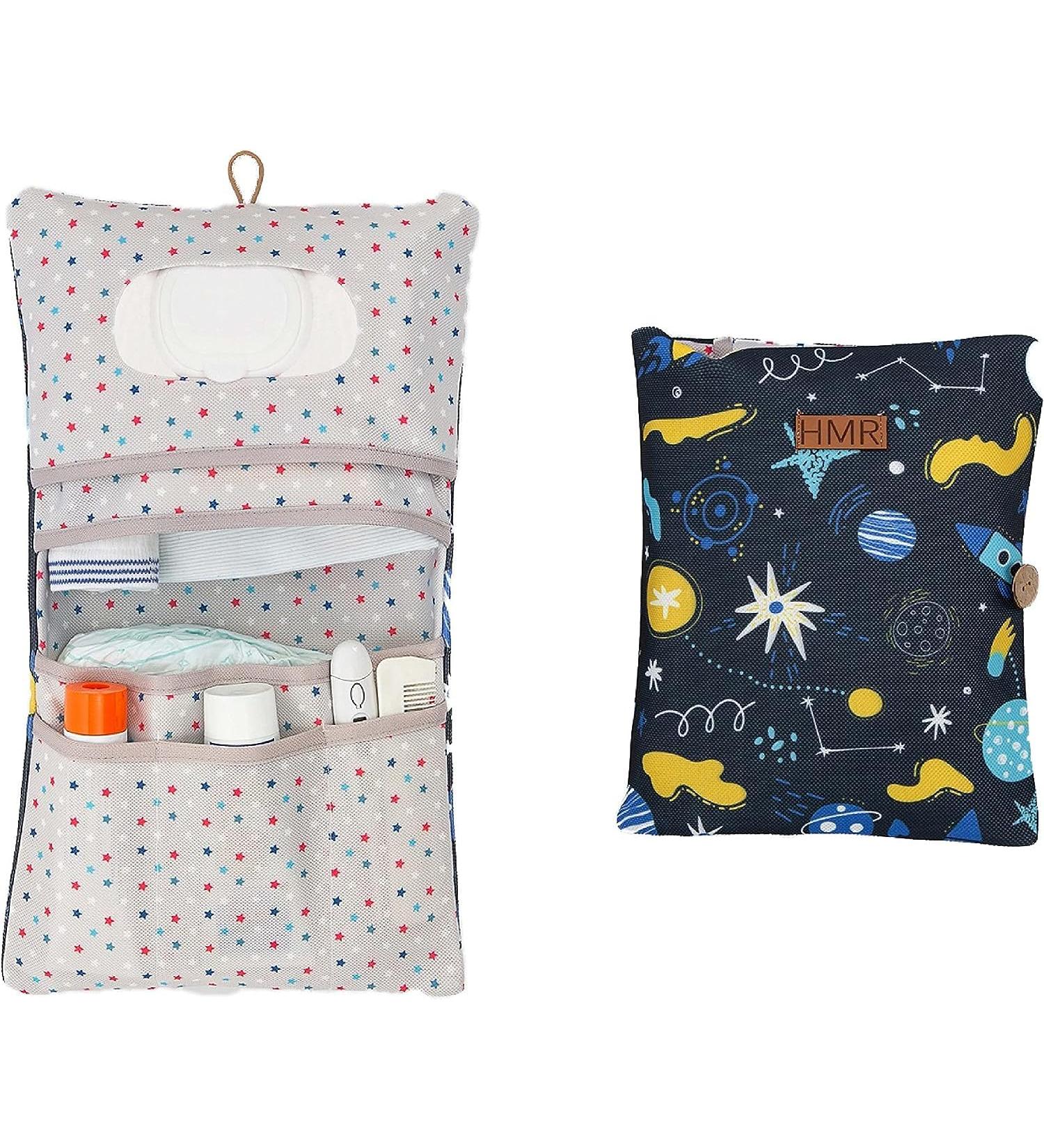 HAMUR Home Warling Pack Organizer & Cosmection Pack 2-in-1 | Compact Diaper Bag for Mamas | Essential Baby Organizer for Diapers Creams & Cloths - Buy Online on GoSupps.com