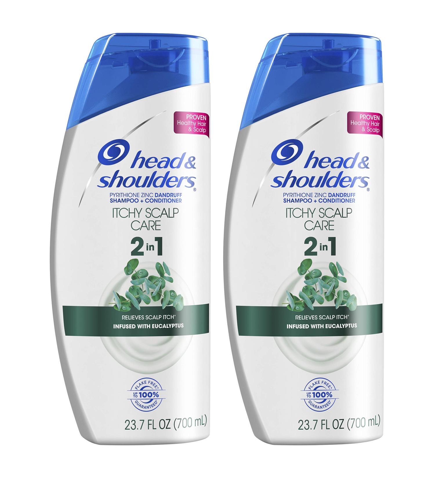 Head & Shoulders Itchy Scalp Care Anti-Dandruff Shampoo & Conditioner Twin Pack with Eucalyptus - 23.7 Fl Oz - Buy Online on GoSupps.com