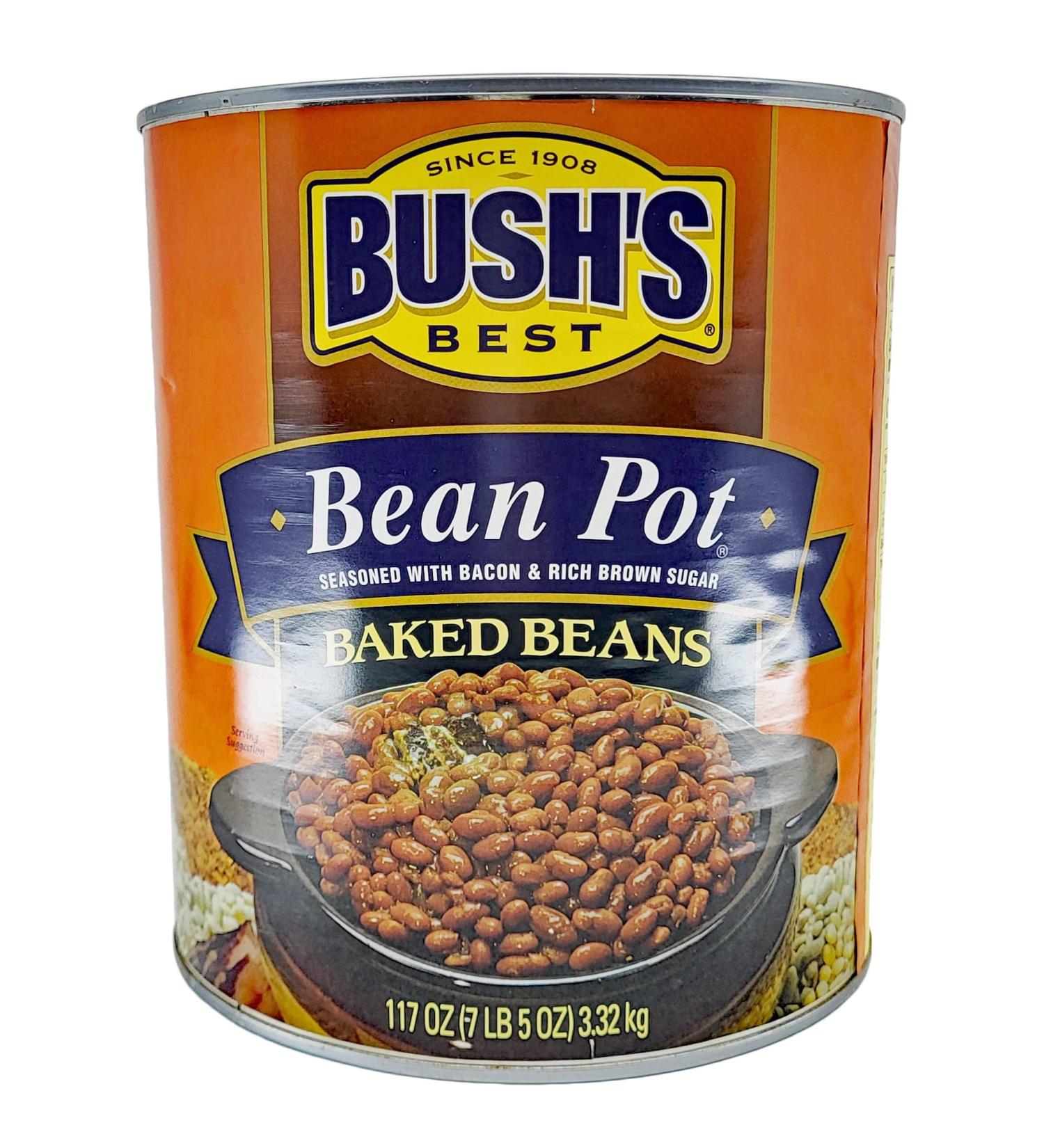 Bush's Best Bean Pot Baked Beans - 117 ounces (7 lb-5 oz) Can