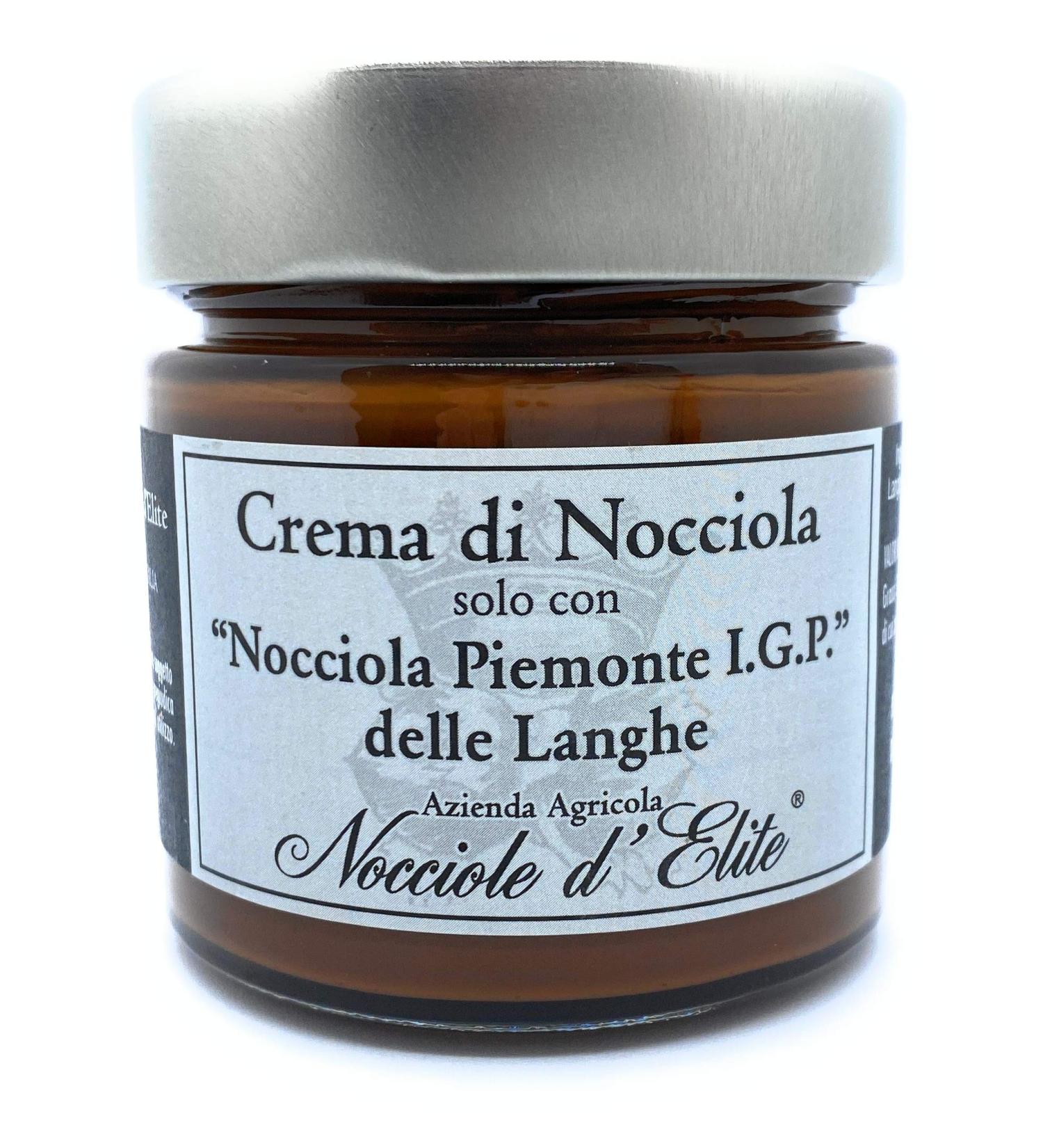 Buy Premium Hazelnut Nougat Cream 250g - 58% Piedmont Hazelnuts | Nocciole d'Elite - Buy Online on GoSupps.com
