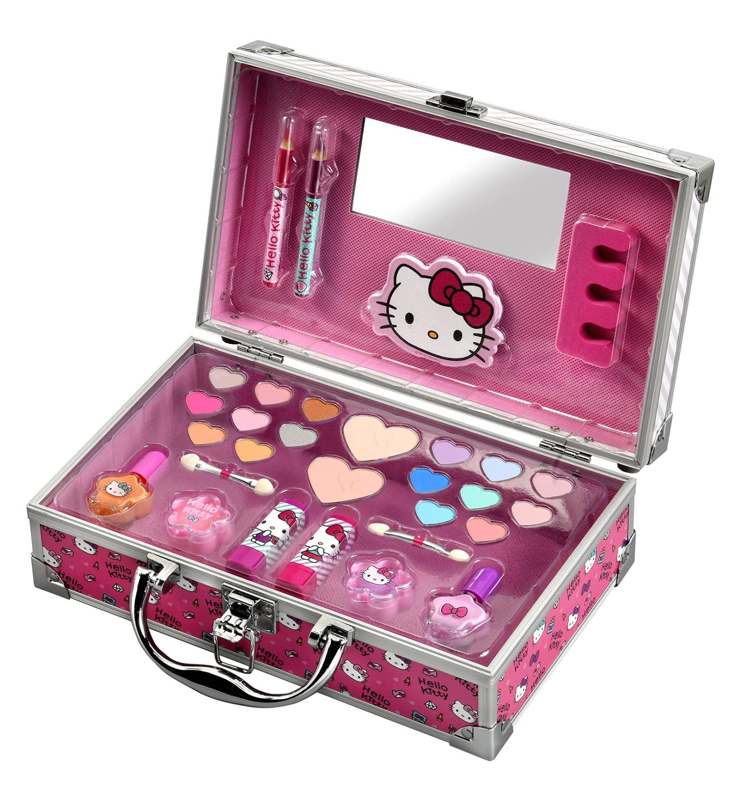 Hello Kitty Maletin Aluminum Makeup Set 31 Pz - Buy Online on GoSupps.com