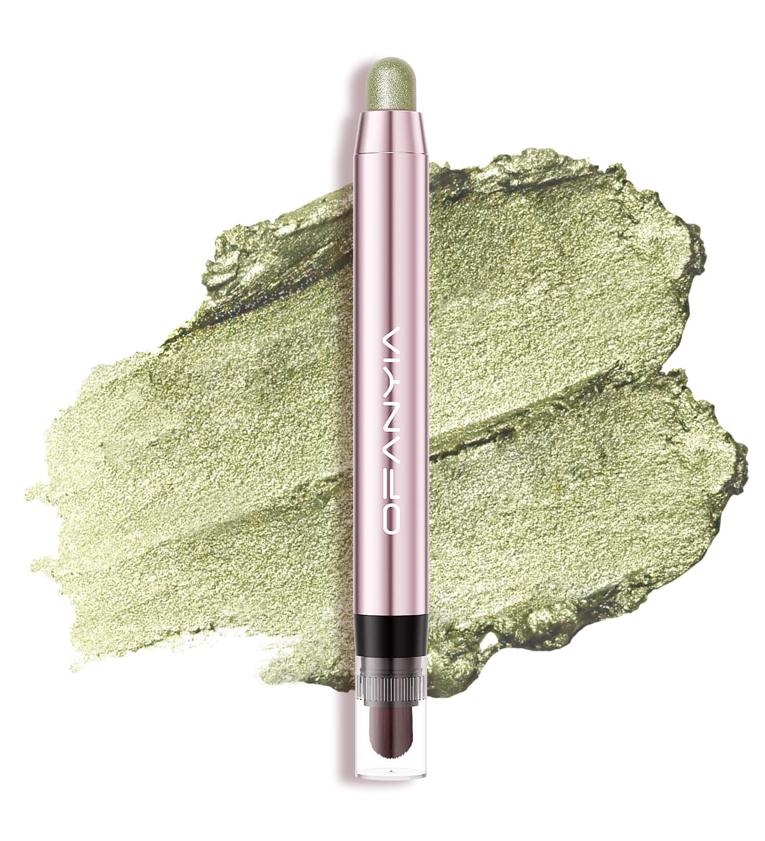Lucoss Cream Eyeshadow Pen #06 Grass Green | Highly Pigmented Waterproof Long-Lasting Eye Highlighter Stick - Buy Online on GoSupps.com