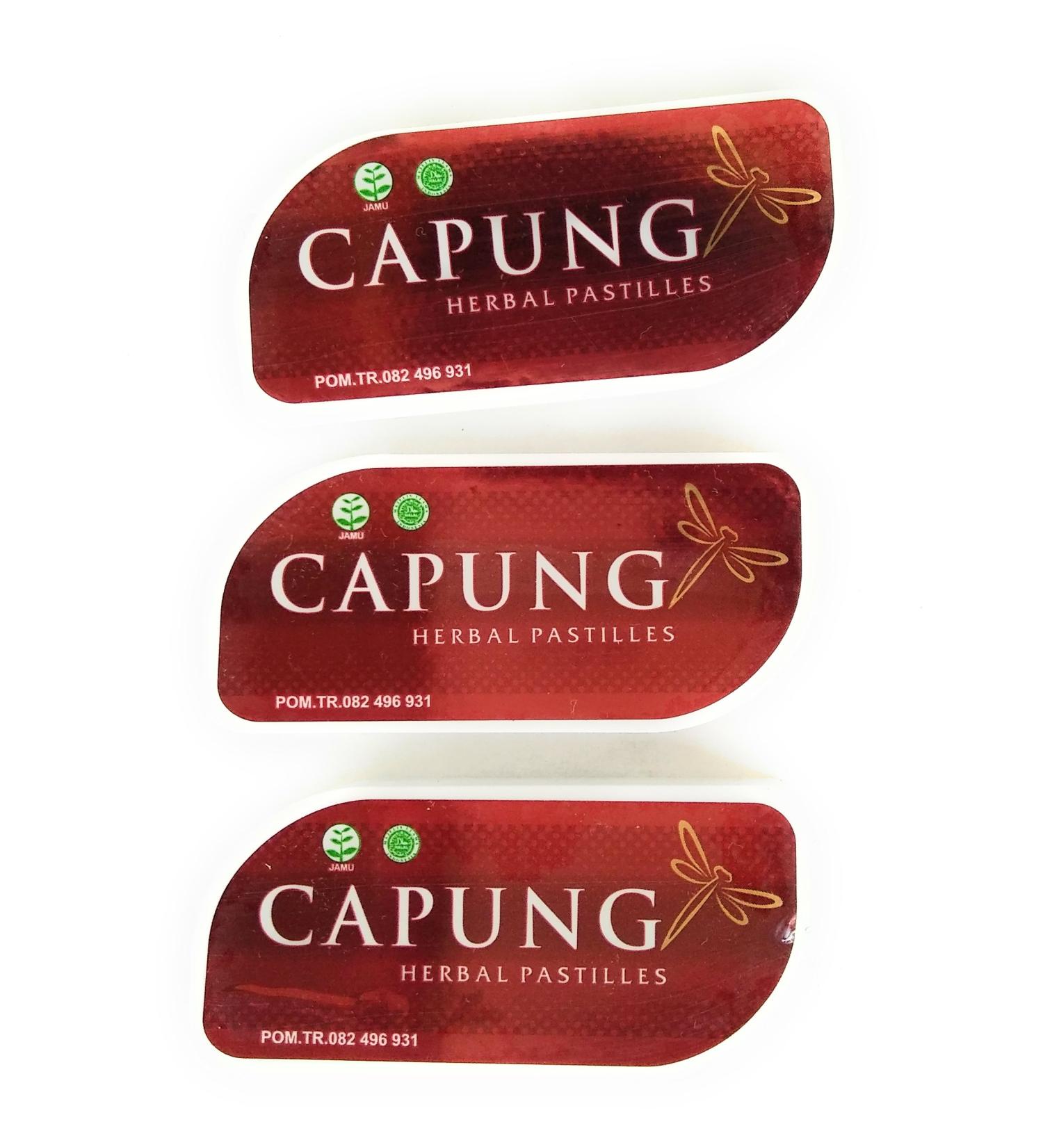 Buy Capung Herbal Pastilles 7g - 3 Slide Box | Premium International Shipping - Buy Online on GoSupps.com