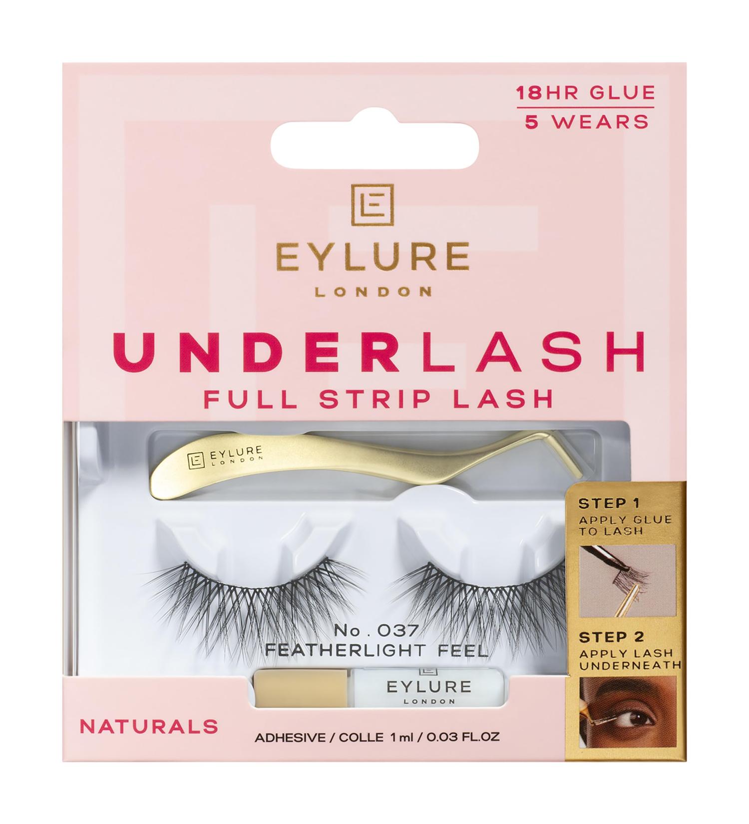 Eylure Underlash Full Strip Lash No. 037 | 5 Wears Bond & Applicator Included | Shop Internationally - Buy Online on GoSupps.com