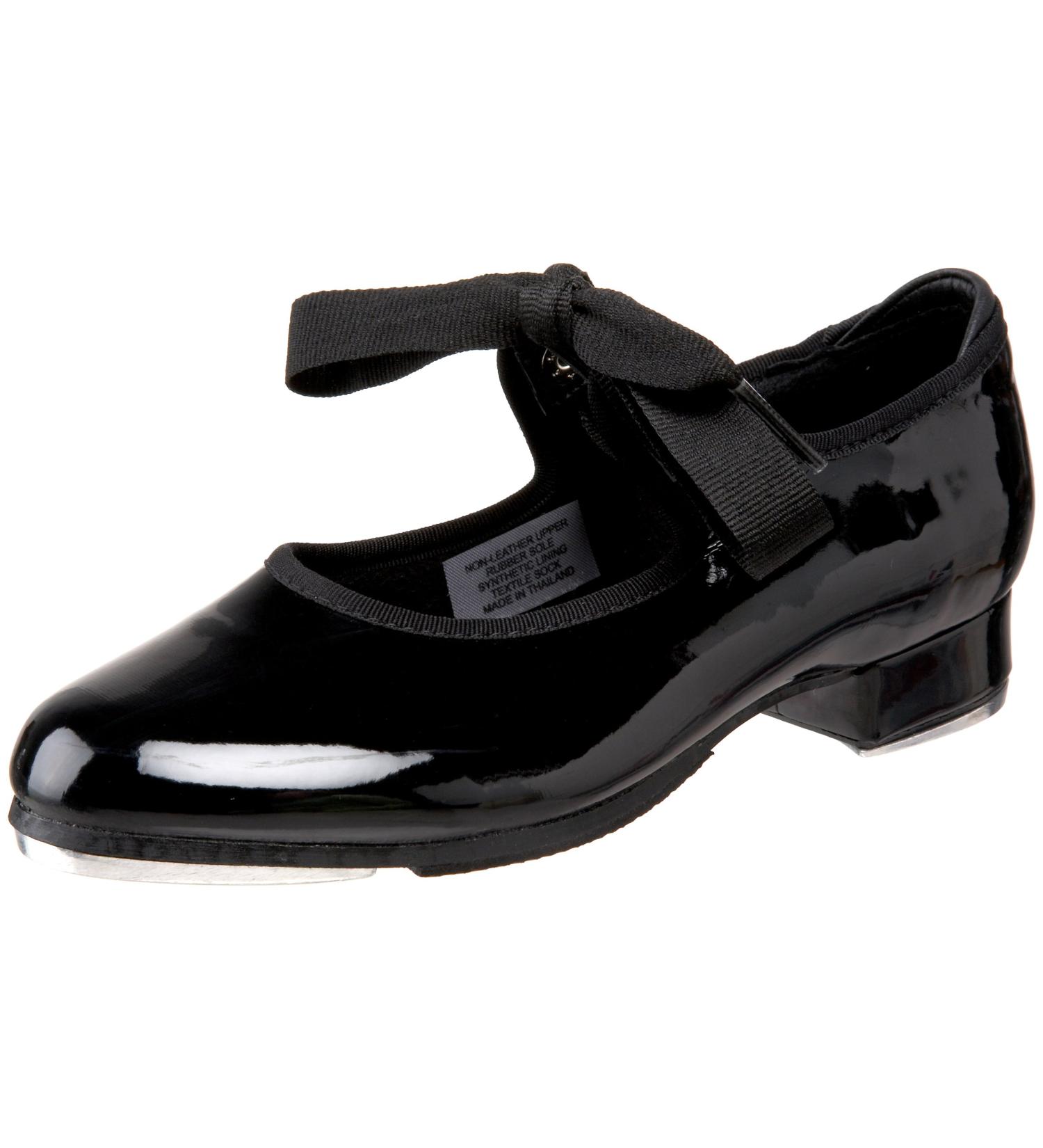 Girls' Bloch Annie Tyette Tap Shoe - Size 11 Medium, Black Patent | Ages 4-8 - Buy Online on GoSupps.com