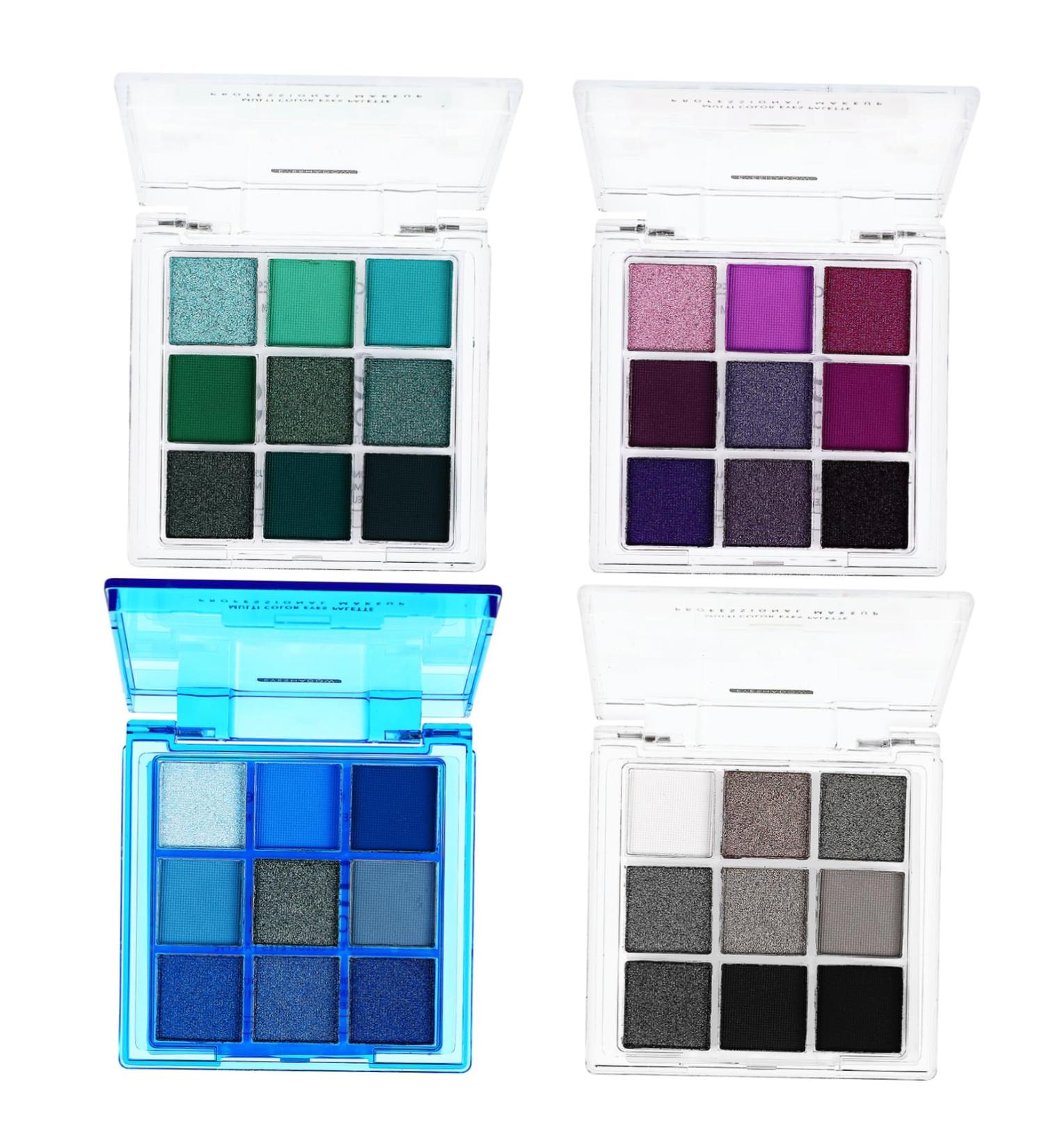 Buy Hemoton 4 Pcs Pigmented Eyeshadow Palette - Bright Glitter Eye Makeup for Stunning Looks - Buy Online on GoSupps.com