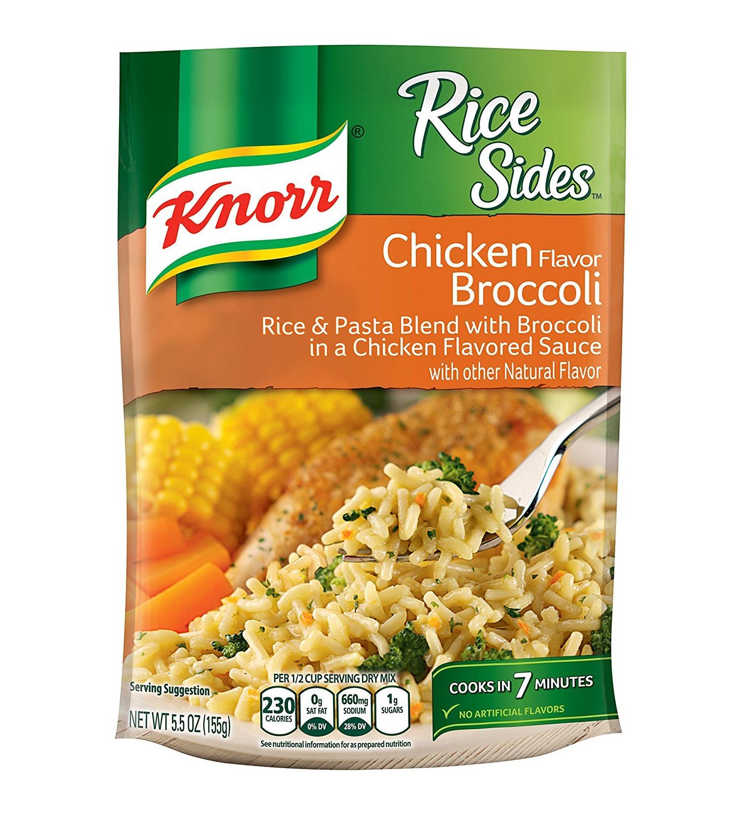 Knorr Rice Silk Rice Dish Chicken Broccoli 6 oz Pack of 3 - Buy Online on GoSupps.com
