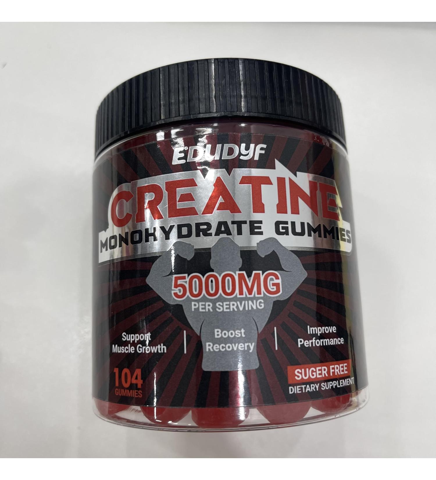 Buy Creatine Monohydrate Gummies for Men & Women - Energy Support | 104 Gummies - Buy Online on GoSupps.com