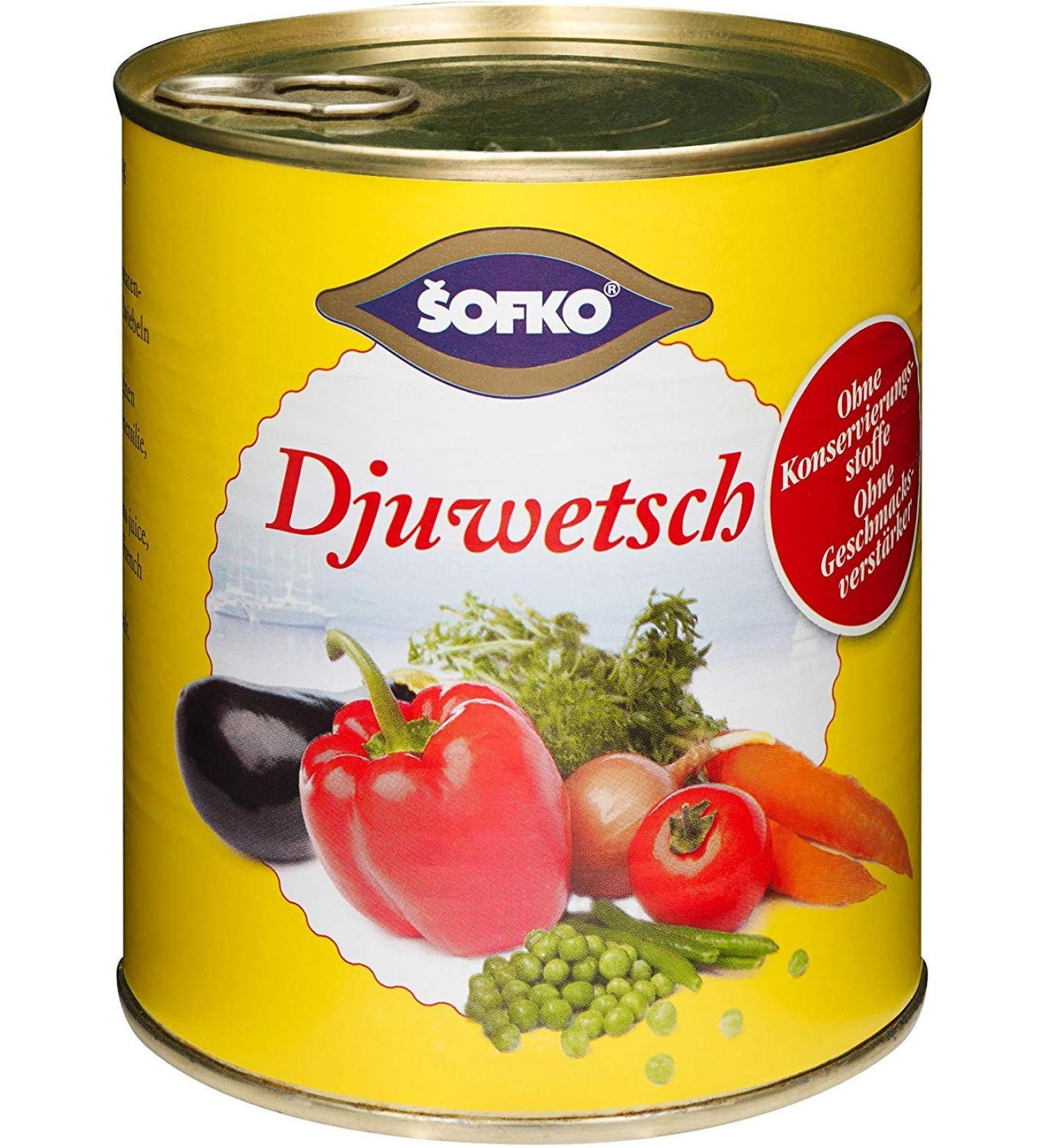 Sofko Sofko Dujvec Vegetable Mix 850 ml