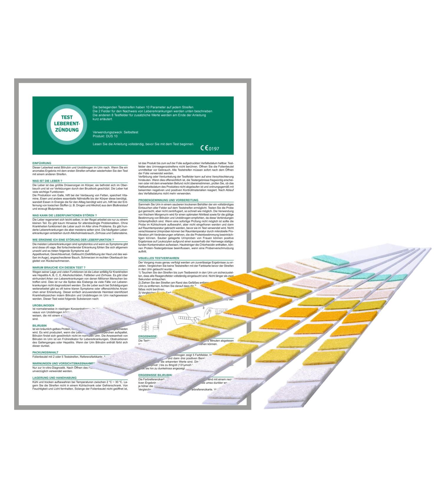 Buy Liver Test Kits - 5-Piece Set for Liver Inflammation | Fast International Shipping - Buy Online on GoSupps.com