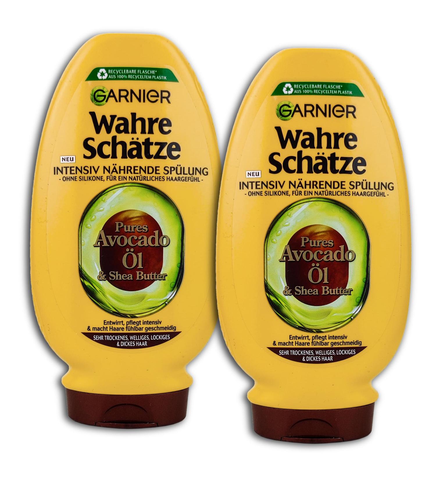 Garnier Garnier True Treasures Intensive Nourishing Conditioner with Avocado Oil and Shea Butter 2 x 200 ml