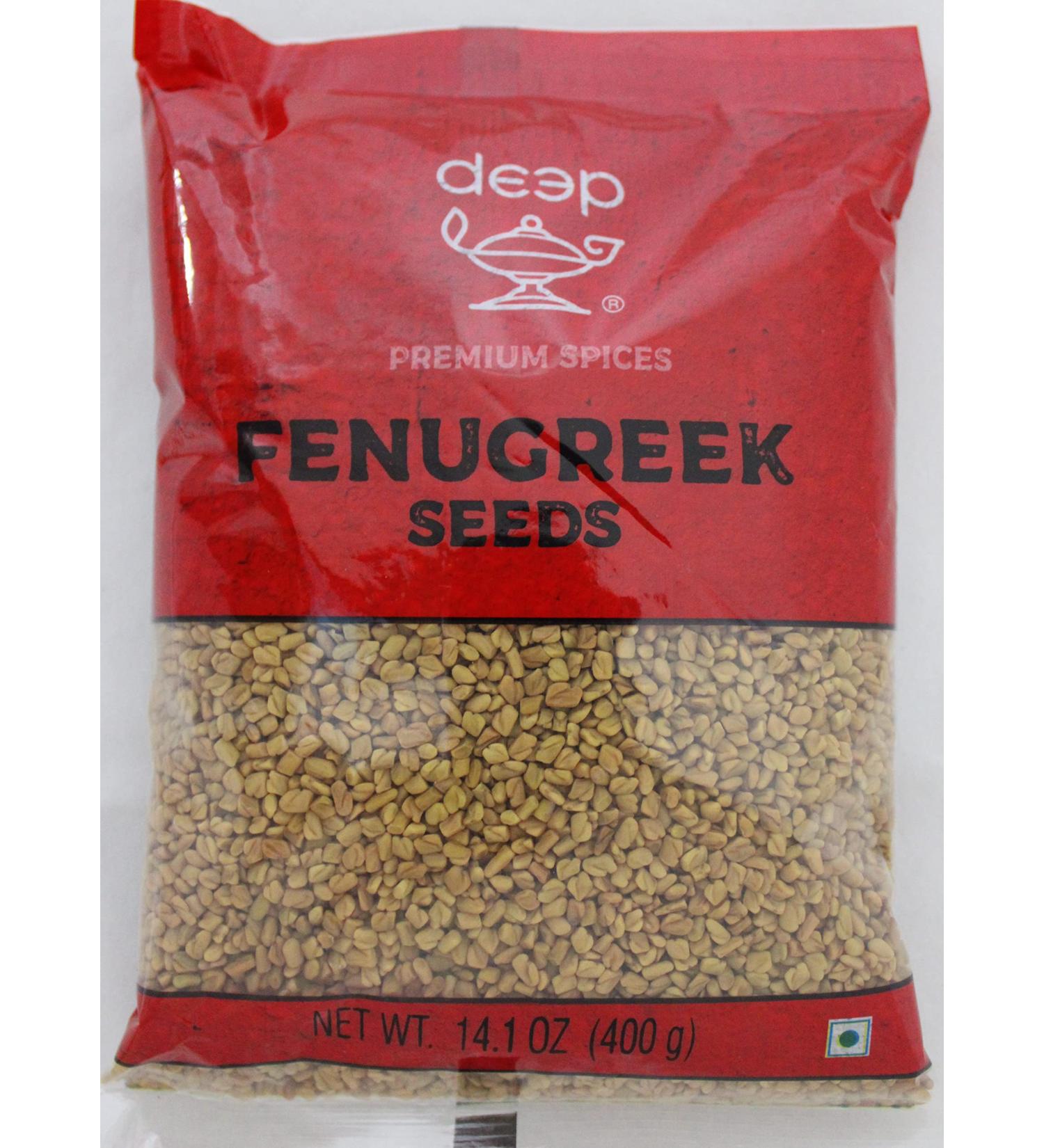 Organic Deep Fenugreek Seeds - 14 oz | Premium Quality - Buy Online on GoSupps.com