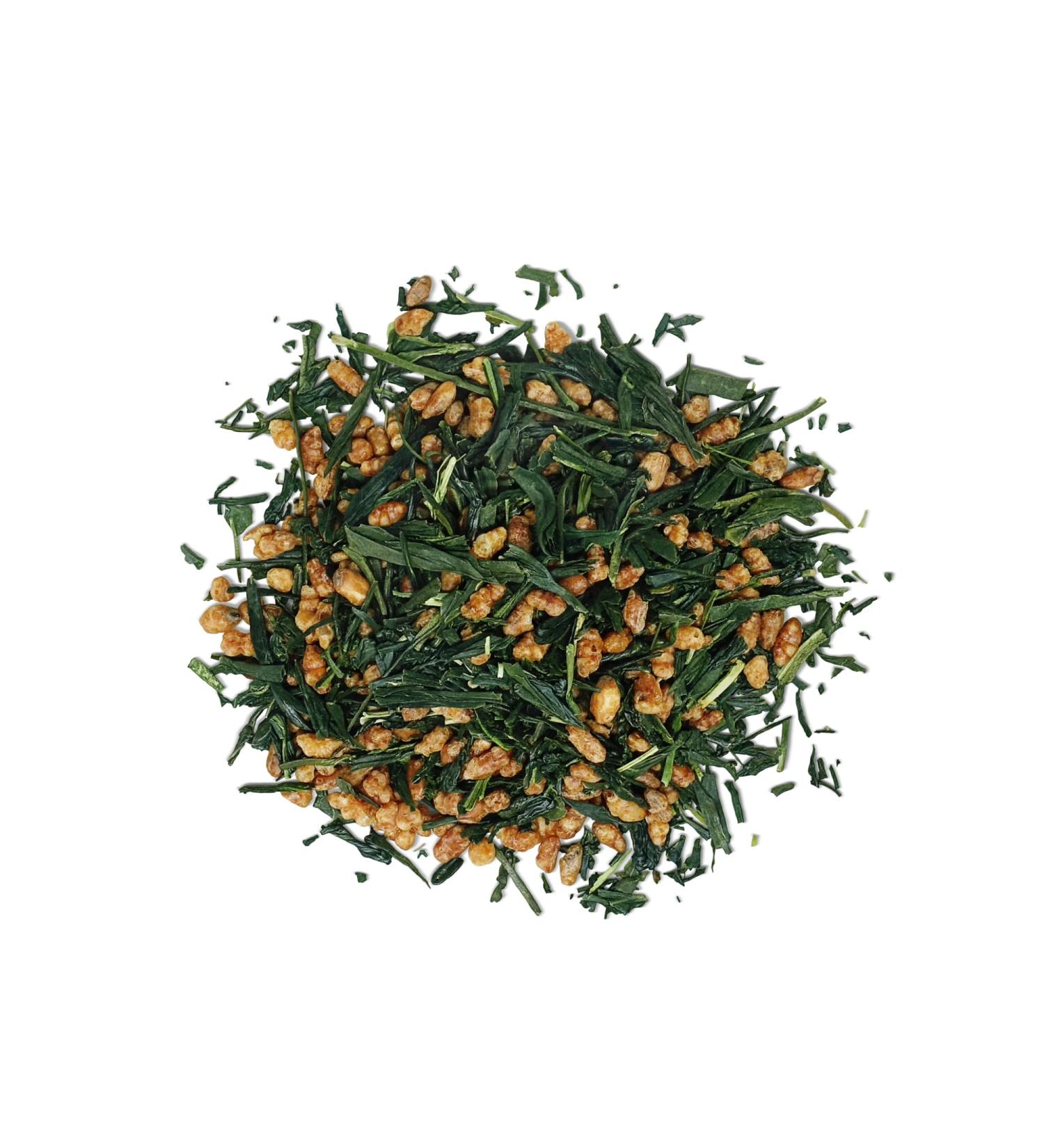 Teabalmy Japanese Herbal Tea Organic Matcha Hojicha Poweder Gyokuro Sencha Kabusecha Fukamusi Ognc Sencha Houjicha Genmaicha (Genmaicha 100 g (Pack of 1)) Genmaicha 100 g (Pack of 1) - Buy Online on GoSupps.com