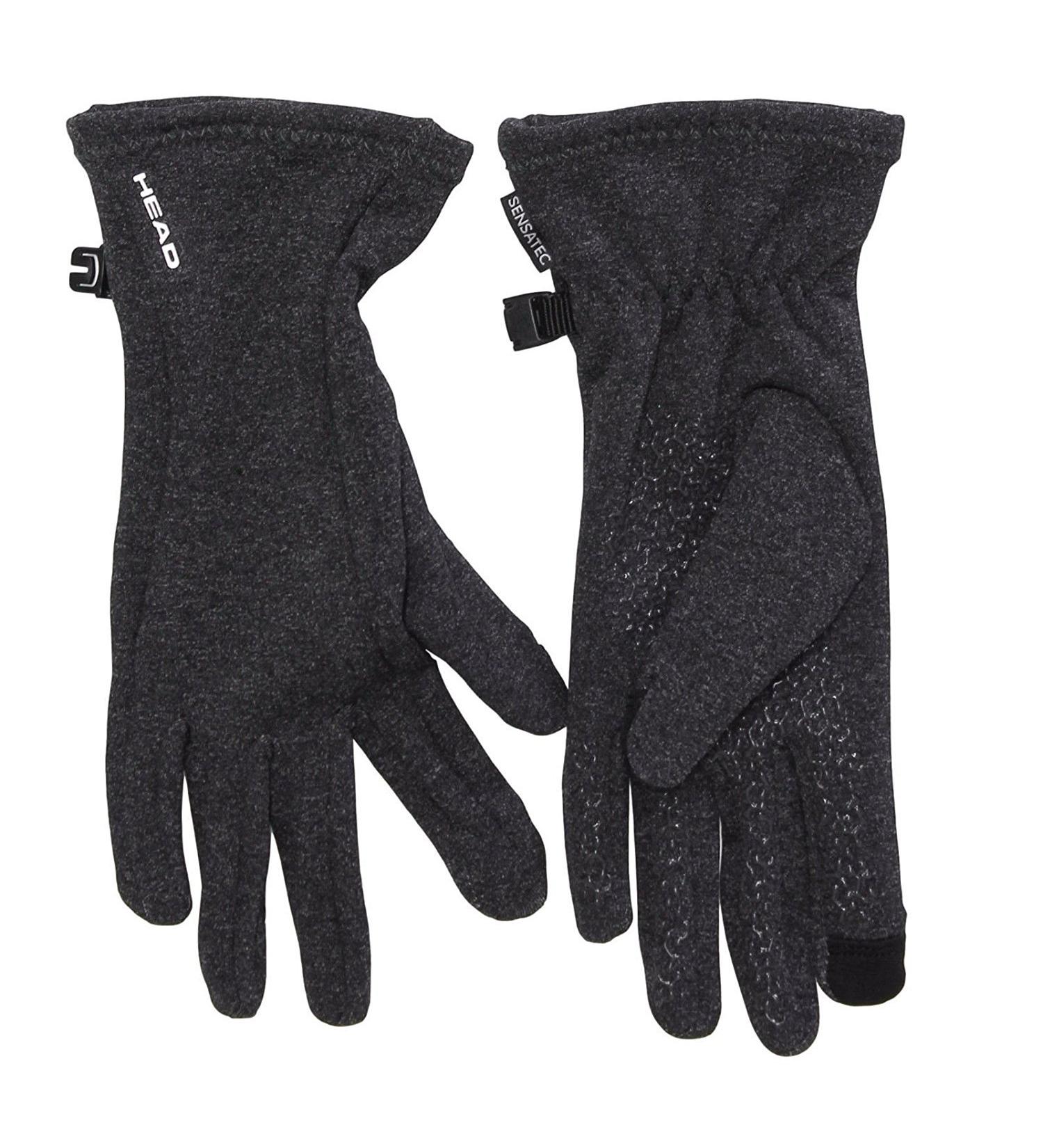 HEAD womens touchscreen running gloves (Heather grey  Small) - Buy Online on GoSupps.com