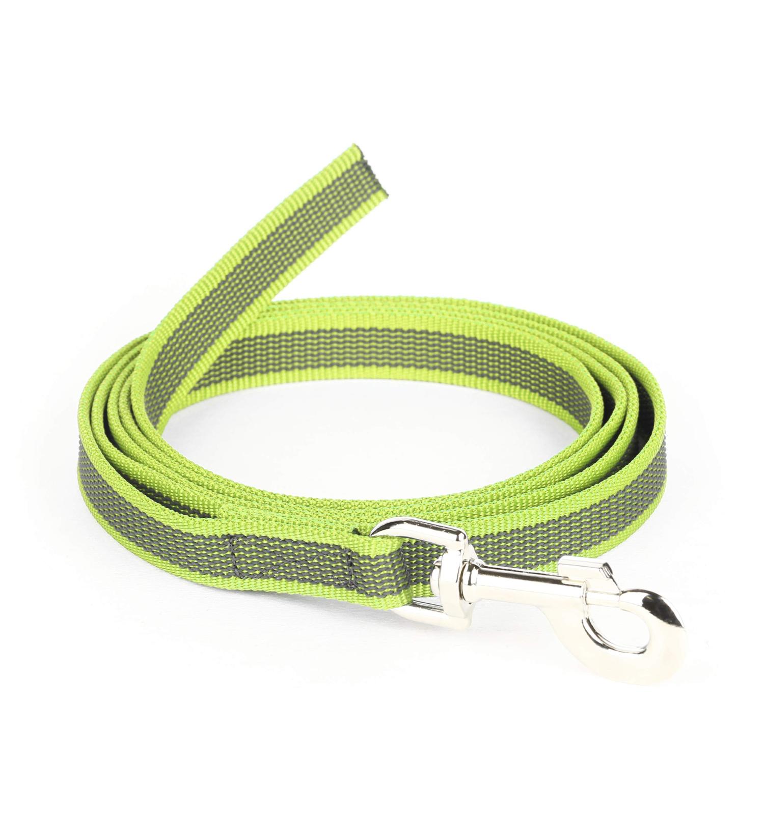 Shop IDC Color & Gray Rubberized Leash - 20mm x 2m Neon Gray | International Shipping Available - Buy Online on GoSupps.com