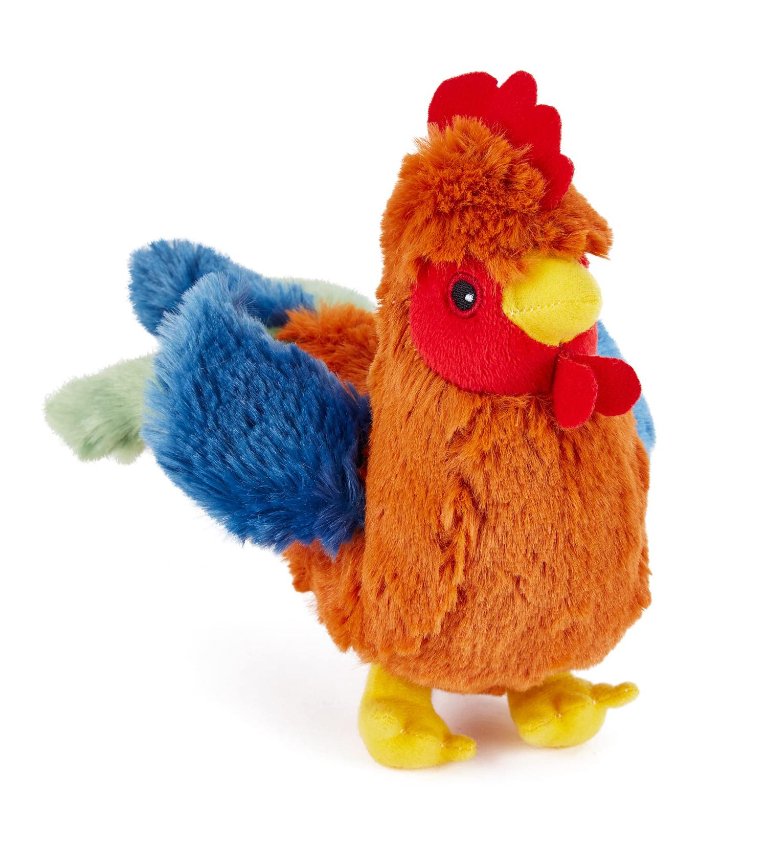 Zappi Co Children's Soft Cuddly Plush Toy Animal - 12-15cm - Perfect Snuggly Playtime Companion (Cockerel) - Buy Online on GoSupps.com
