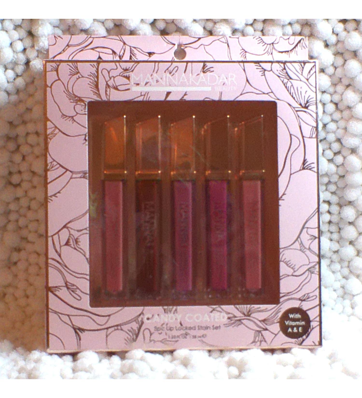 Manna Kadar Candy Coated 5 Piece Lip Stain Set