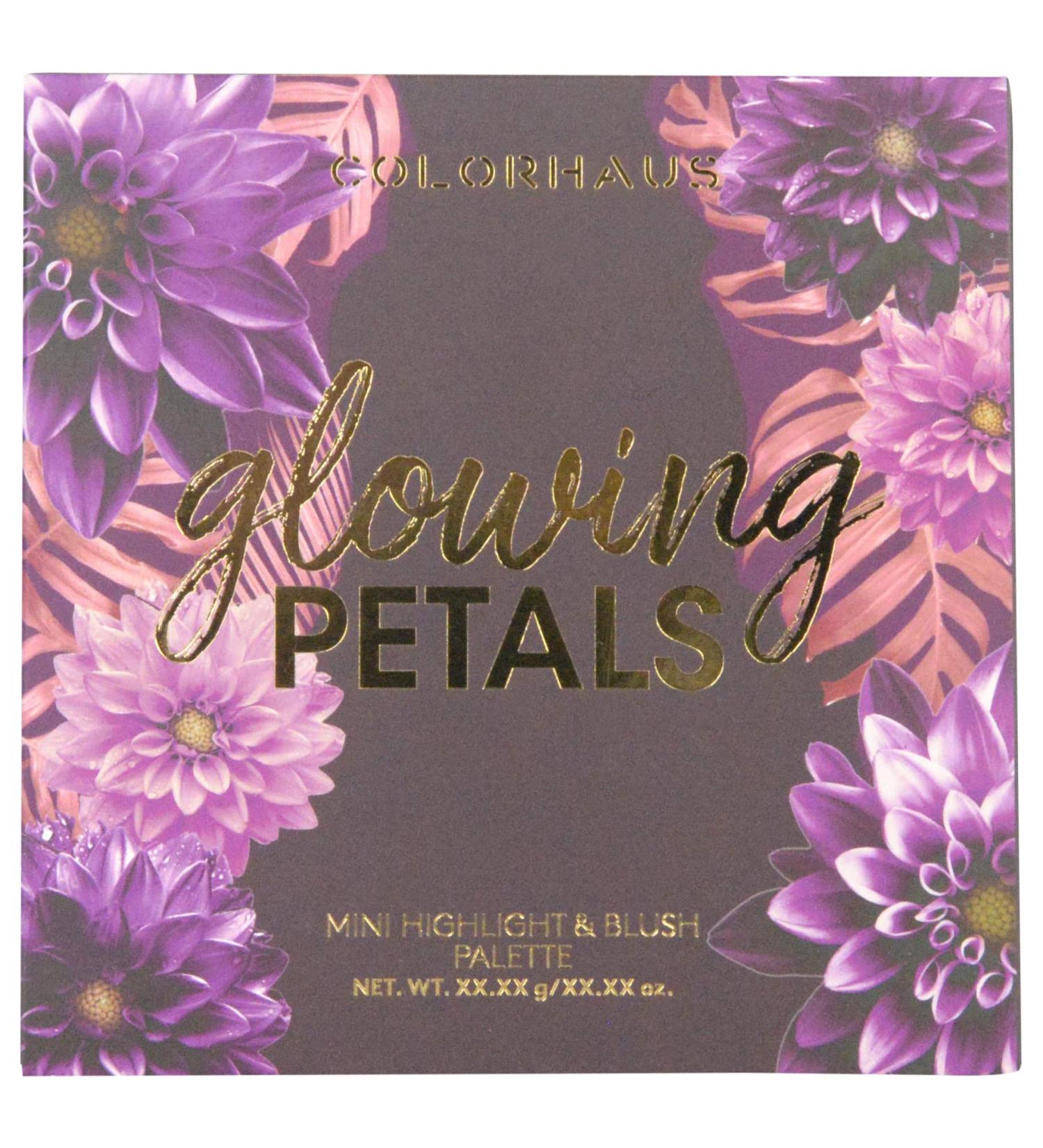 Colorhaus Mini All Eyes on Me Palette - Professional Eyeshadow Palette with Mirror | 4 Light Shades & Wildflower Graphics - International Shipping Available - Buy Online on GoSupps.com