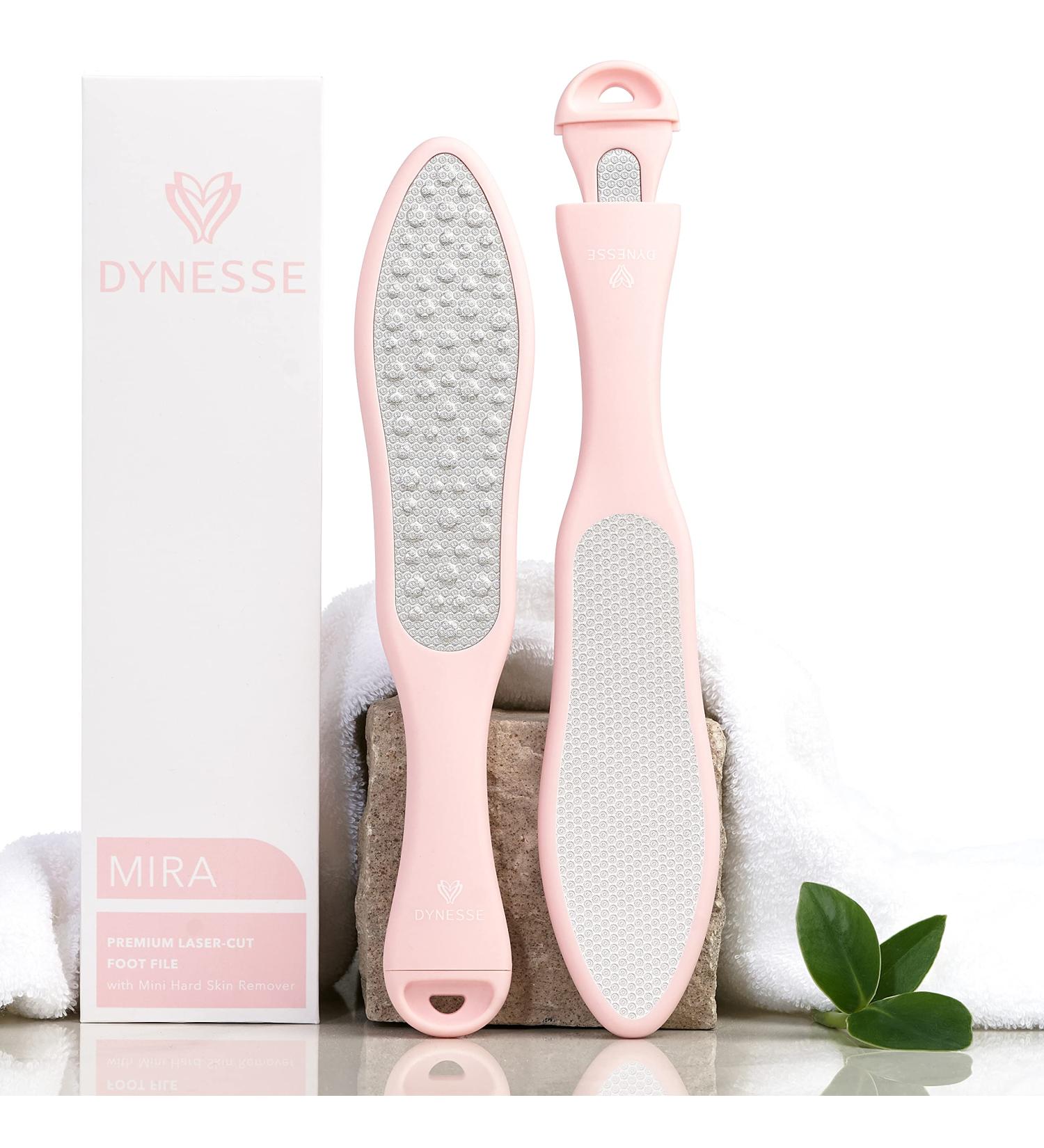 Buy Dynesse Corneal Remover 3-in-1 Mini File - Professional Stainless Steel Hornhaut File for Feet | Laser Cut Technology No Cut Premium Quality - Buy Online on GoSupps.com